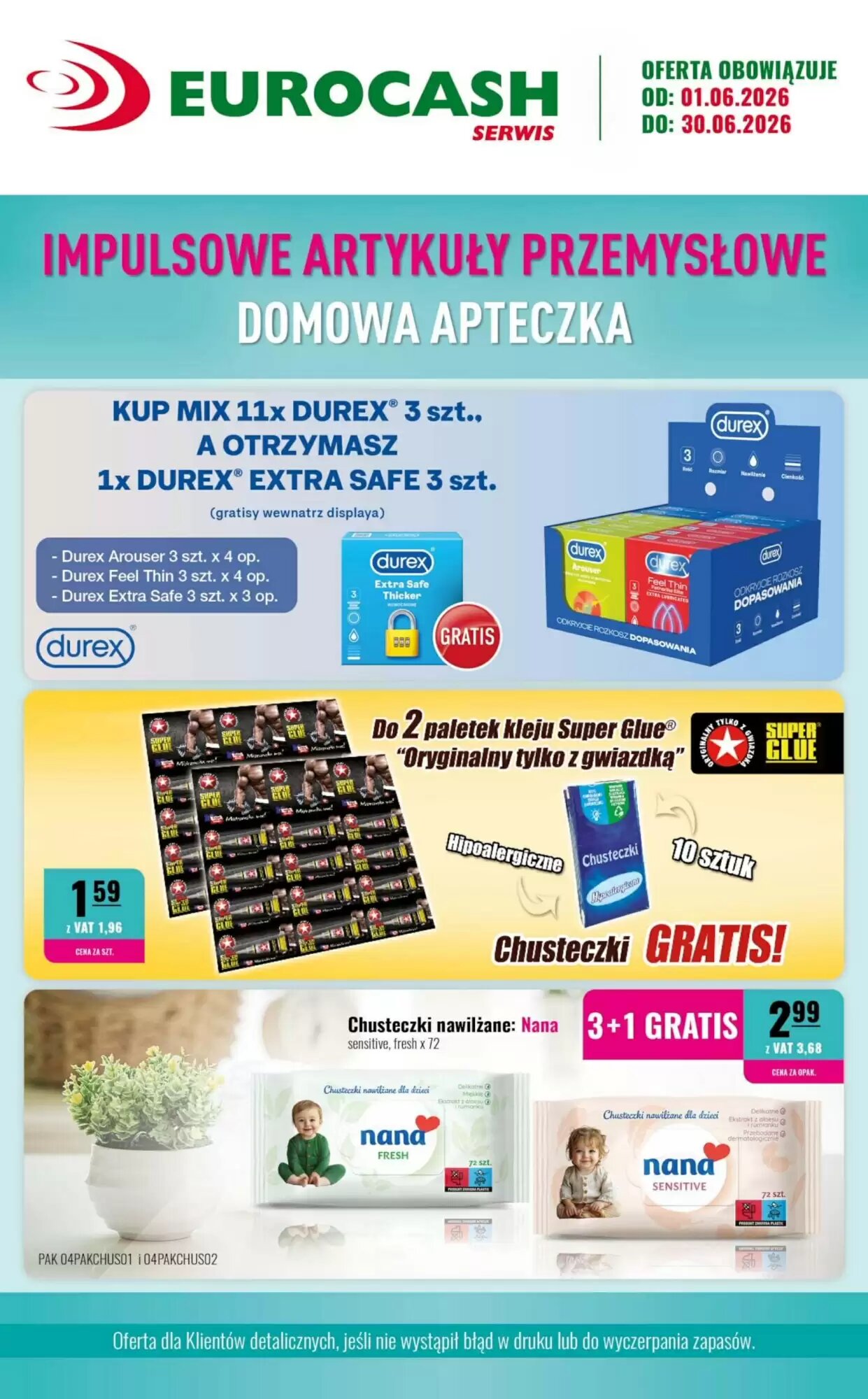 Gazetka promocyjna Eurocash  ważna od 01.06.2026 - Strona 1.