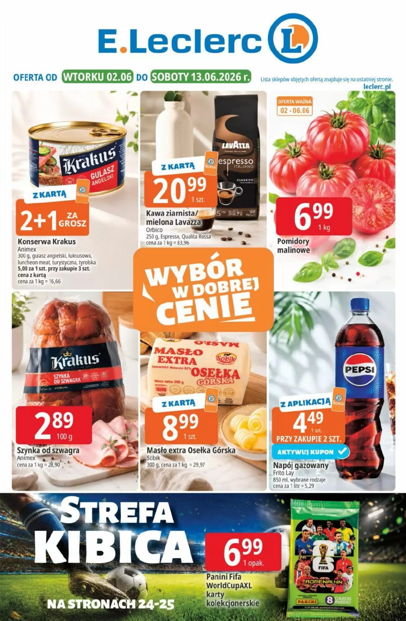 Gazetka promocyjna E.Leclerc  ważna od 02.06.2026 - Strona 1.