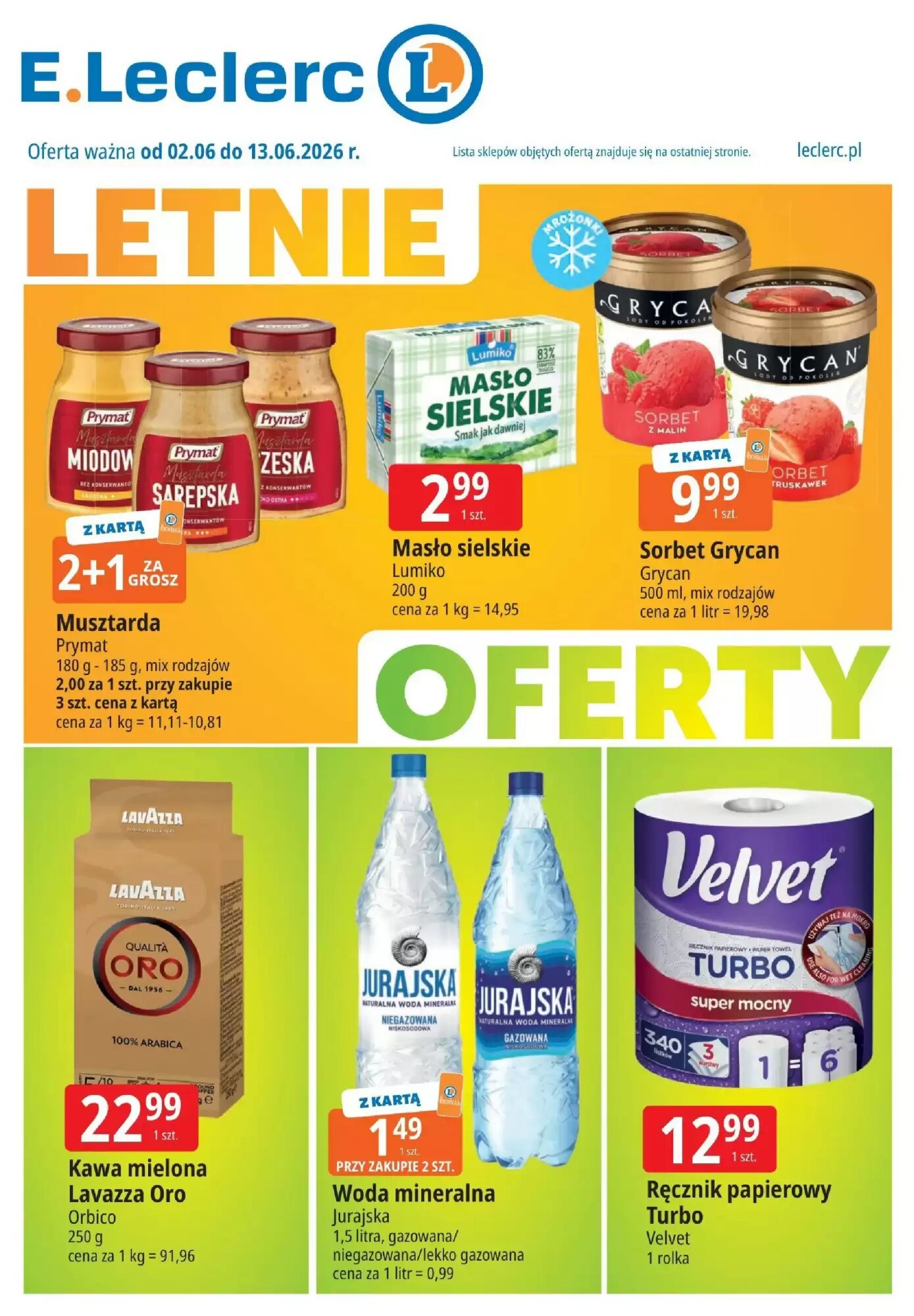 Gazetka promocyjna E.Leclerc  ważna od 02.06.2026 - Strona 1.