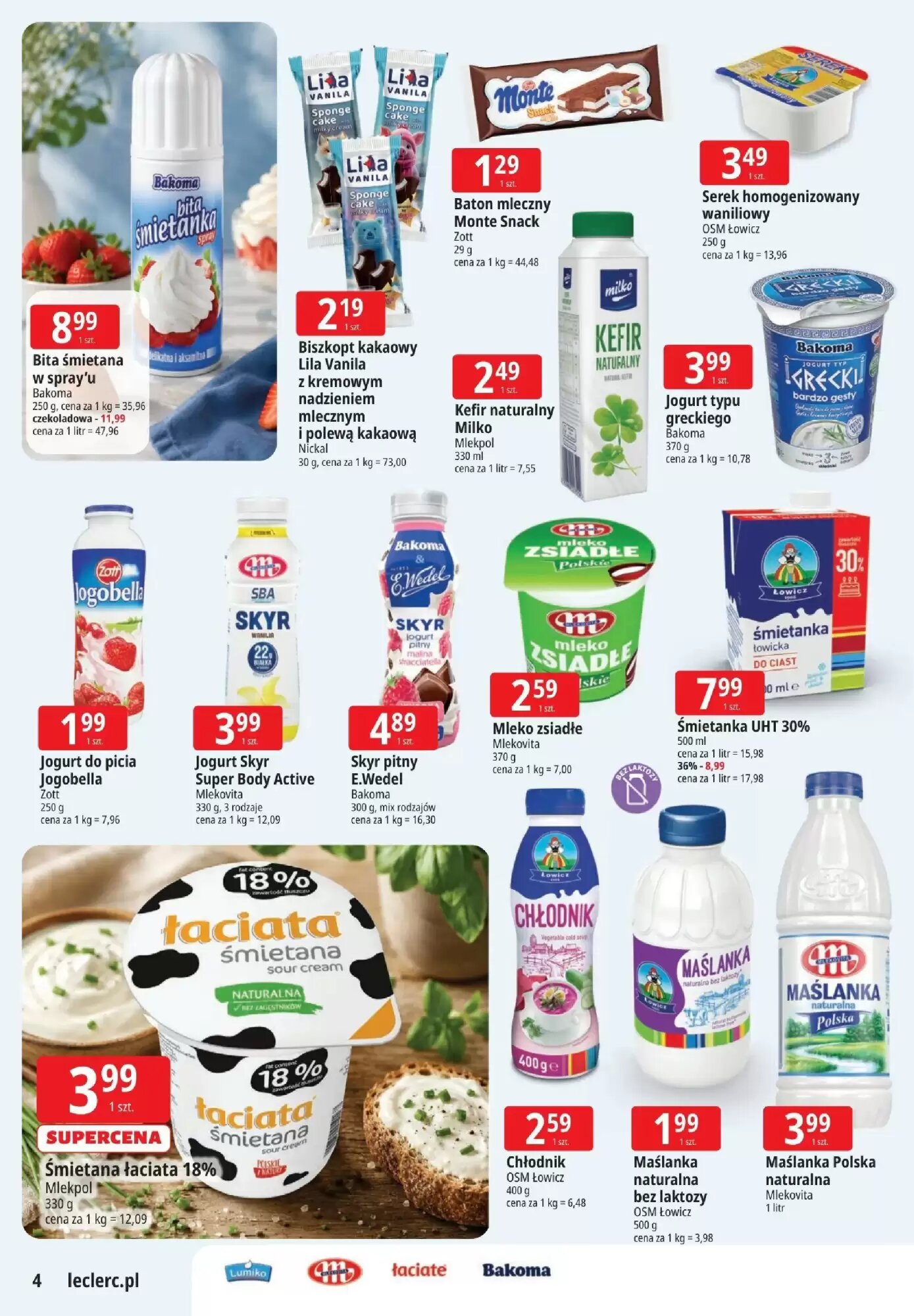 Gazetka promocyjna E.Leclerc  ważna od 02.06.2026 - Strona 4.