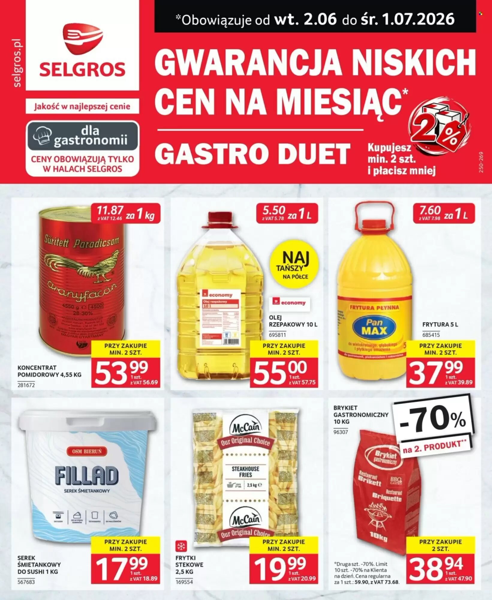 Gazetka promocyjna Selgros  ważna od 02.06.2026 - Strona 1.