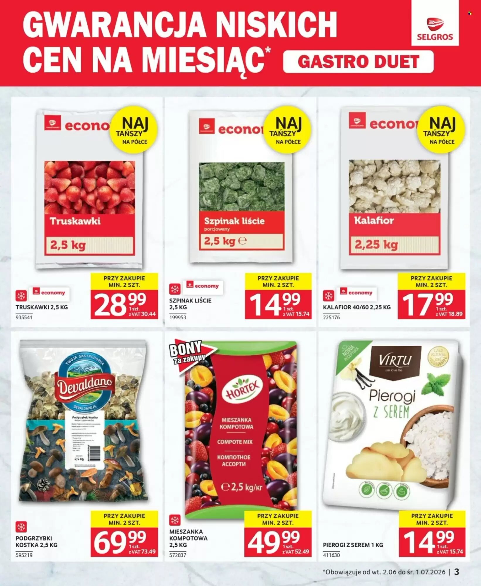 Gazetka promocyjna Selgros  ważna od 02.06.2026 - Strona 3.