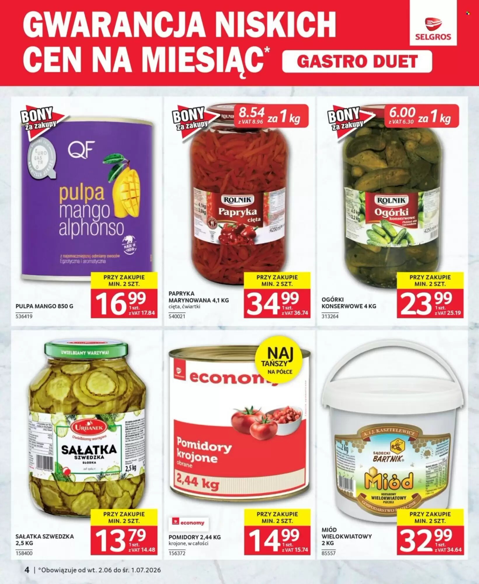 Gazetka promocyjna Selgros  ważna od 02.06.2026 - Strona 4.