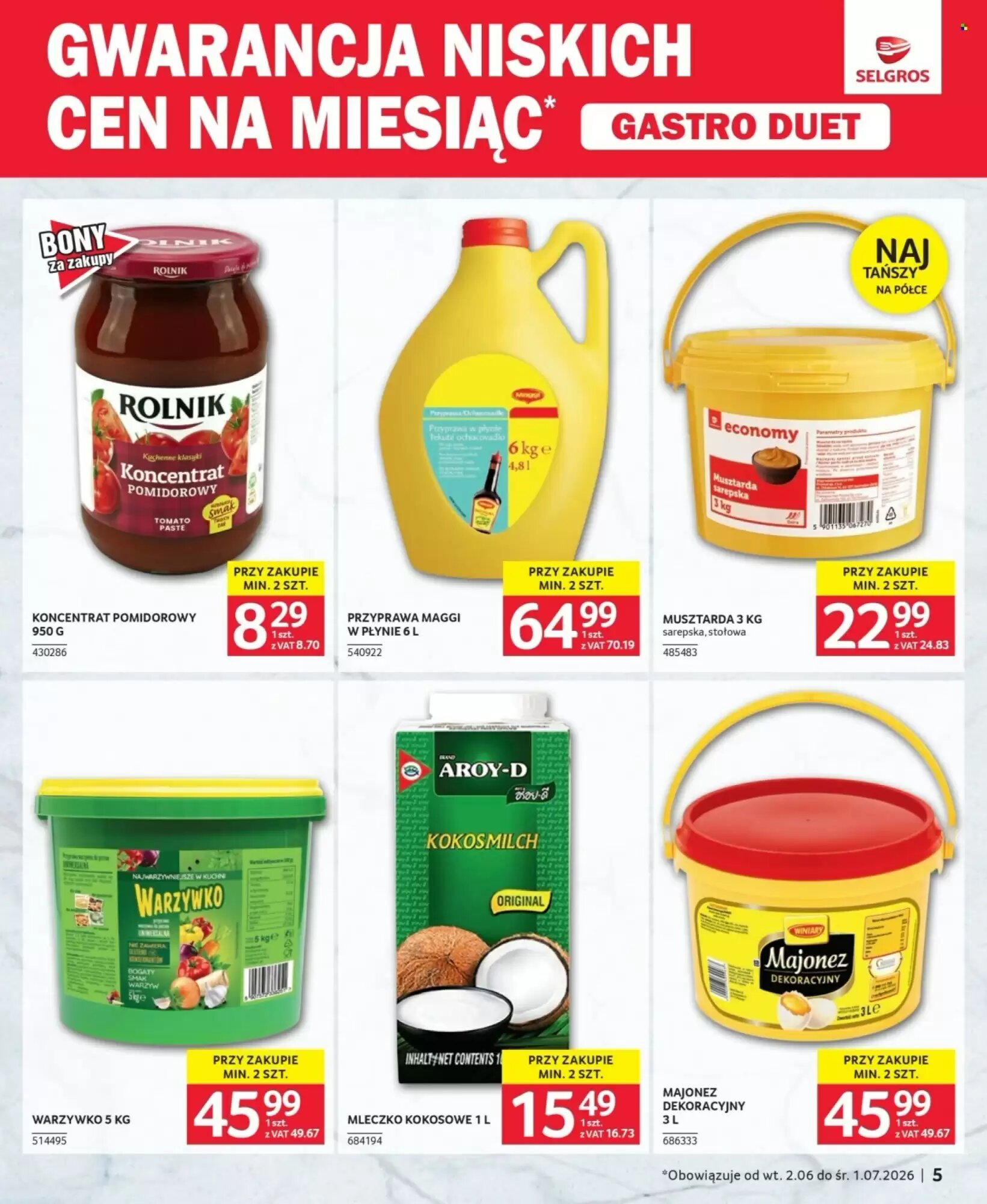 Gazetka promocyjna Selgros  ważna od 02.06.2026 - Strona 5.