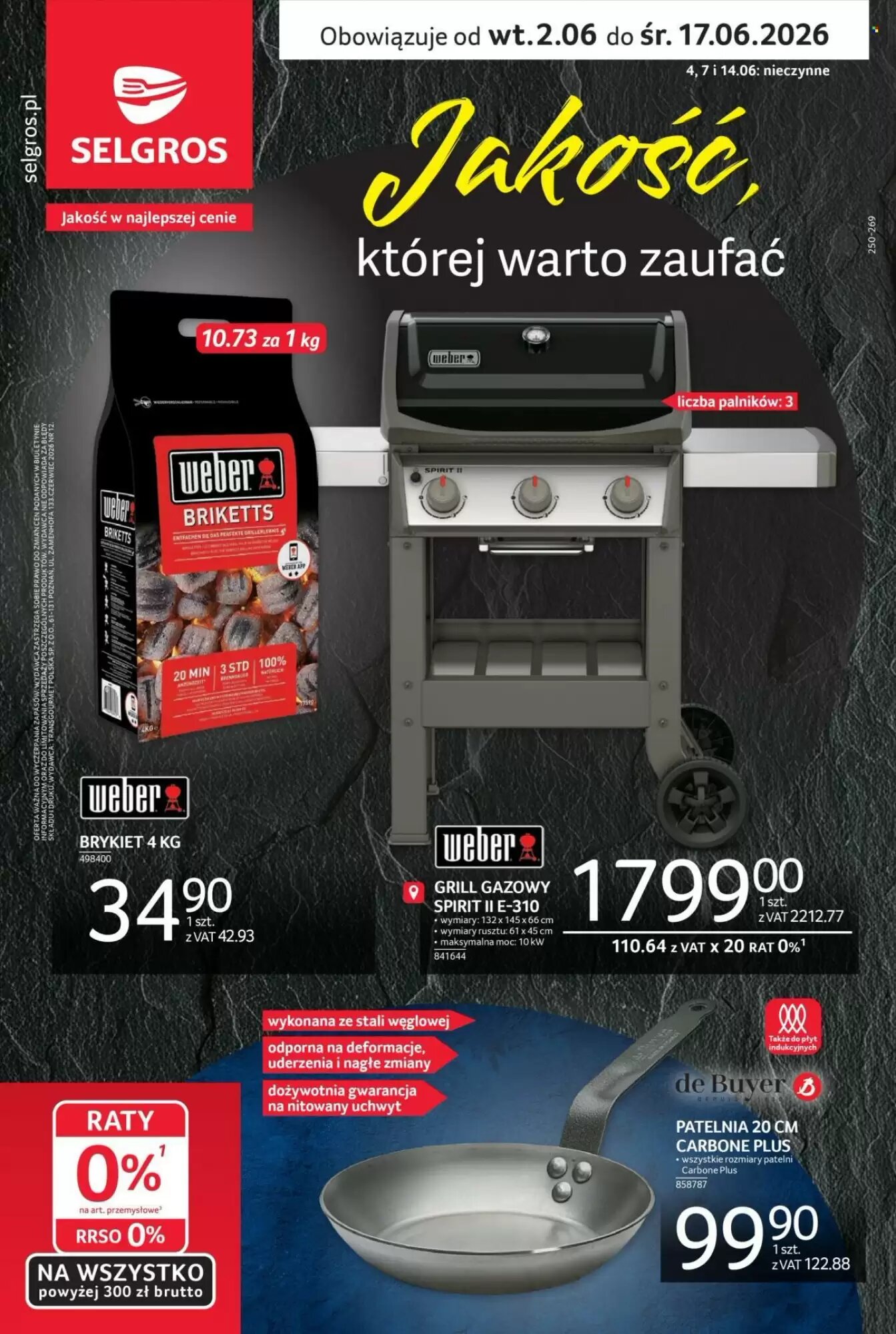 Gazetka promocyjna Selgros  ważna od 02.06.2026 - Strona 1.