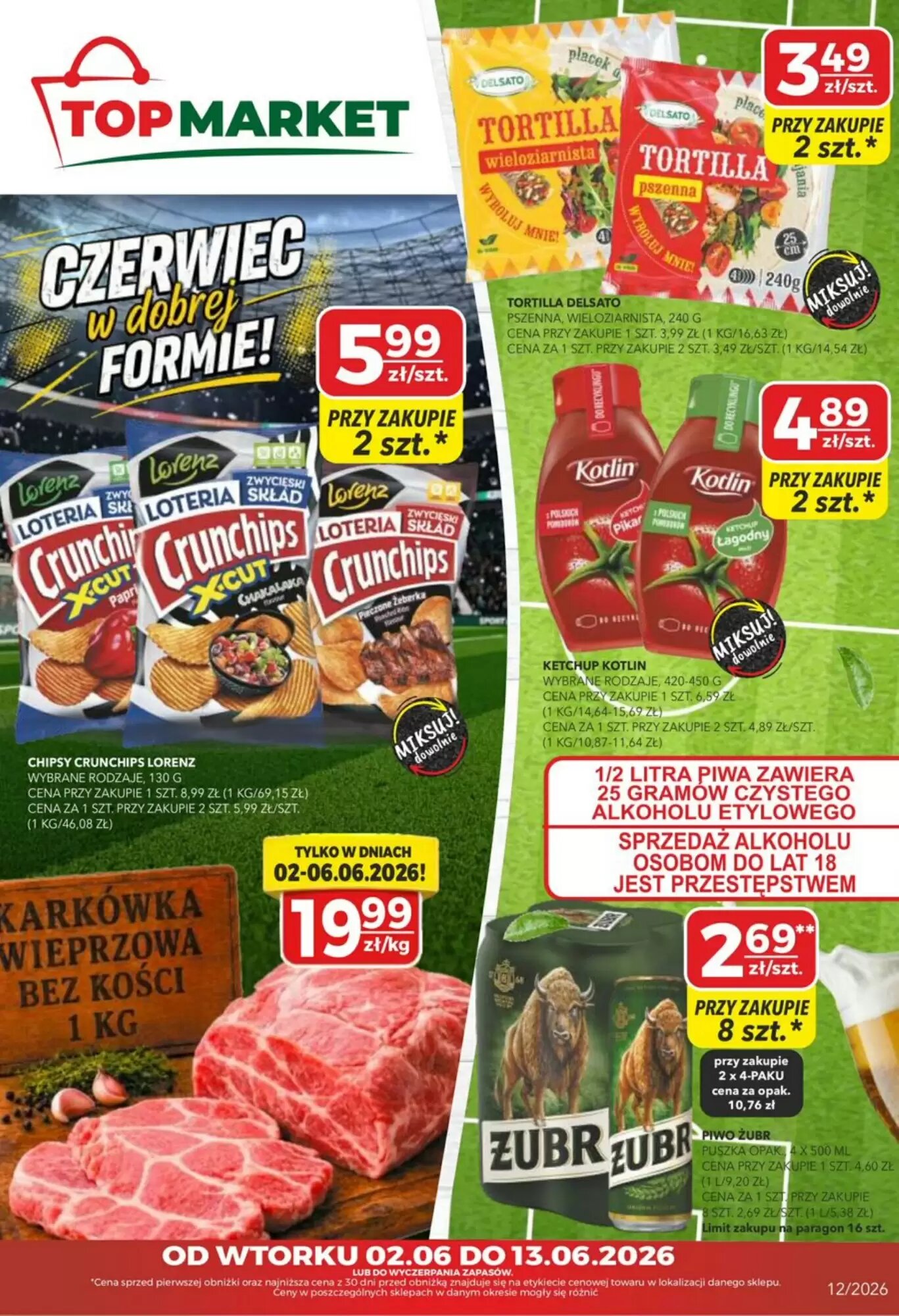 Gazetka promocyjna Top Market  ważna od 02.06.2026 - Strona 1.