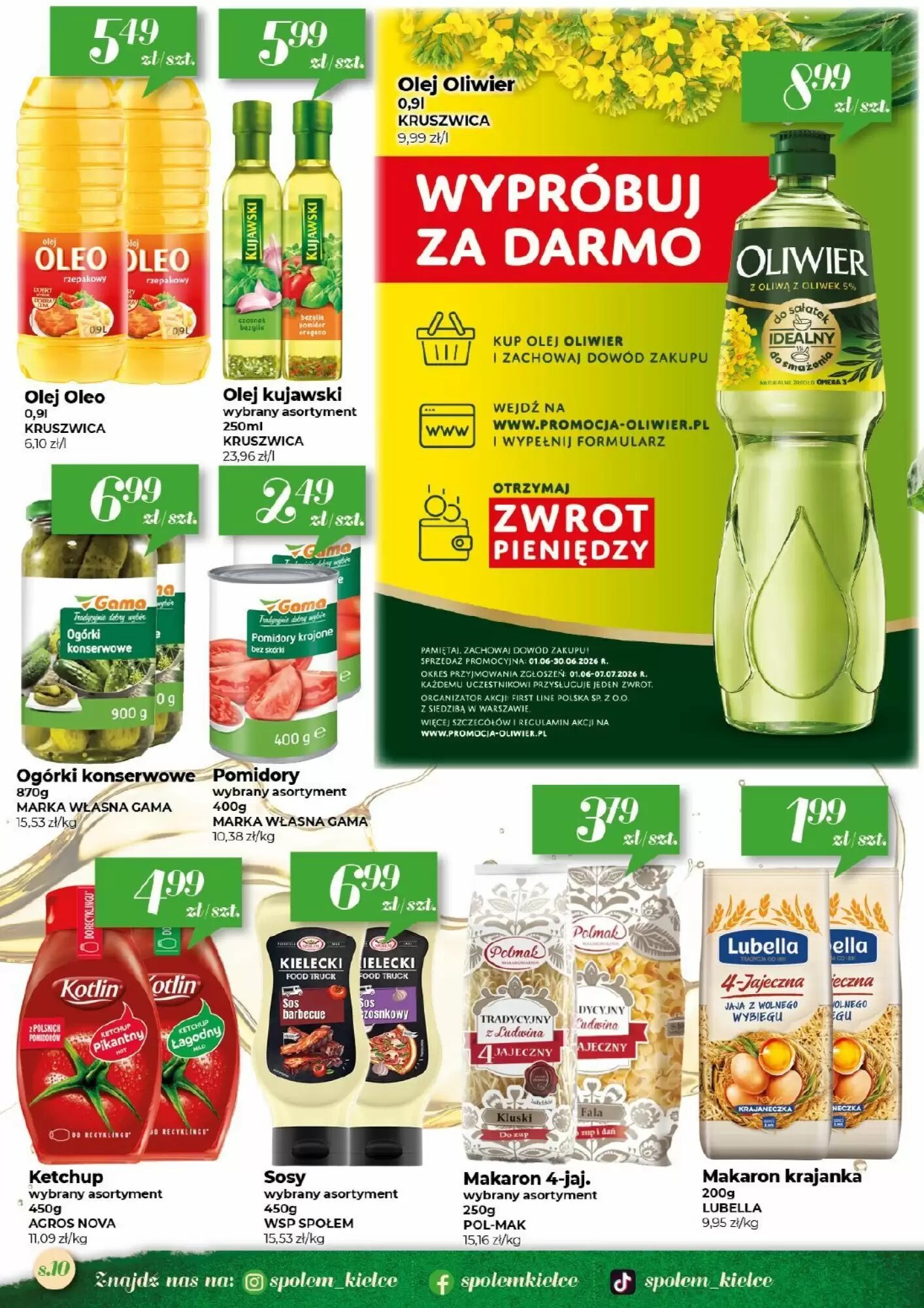 Gazetka promocyjna Społem  ważna od 02.06.2026 - Strona 10.