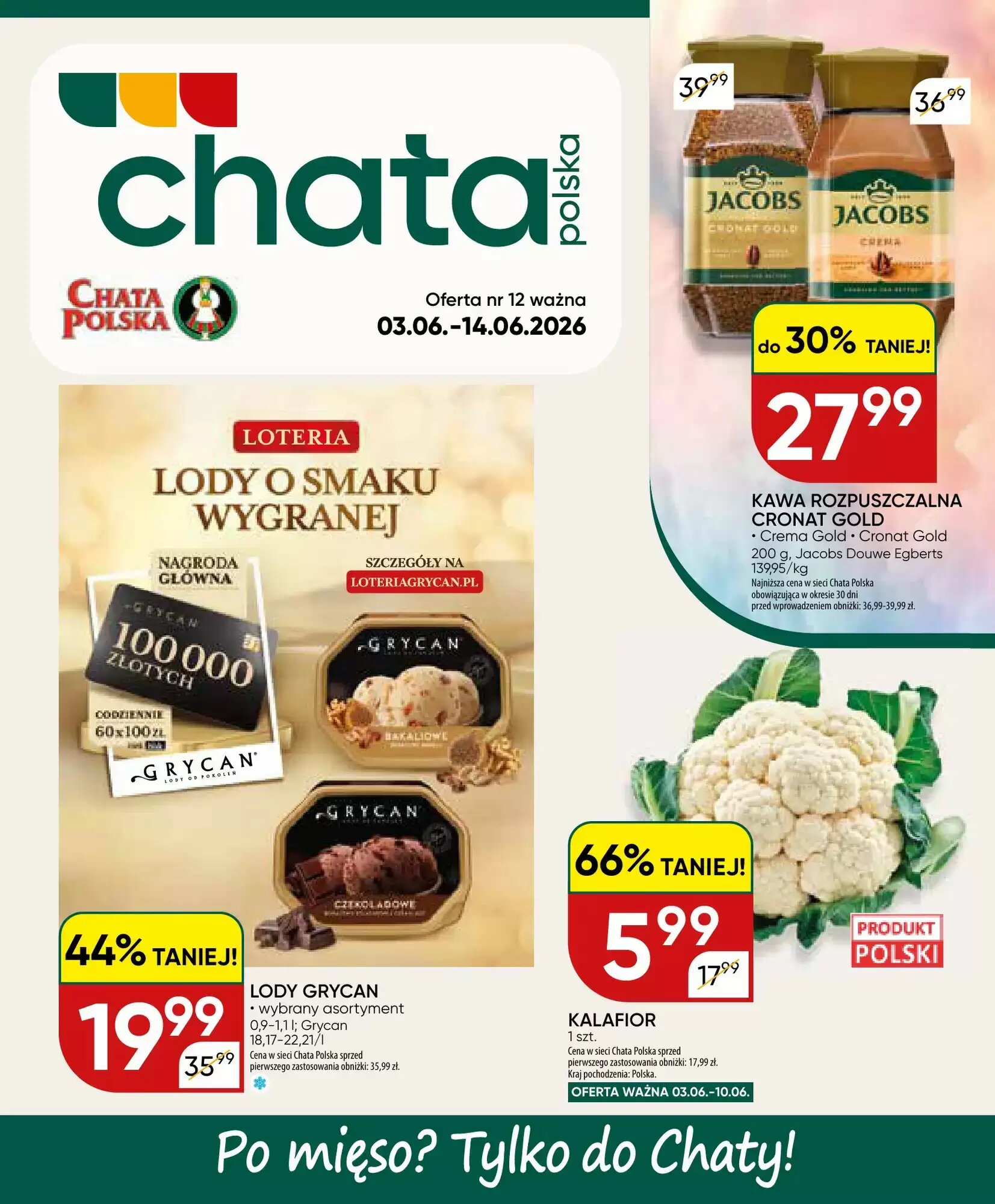 Gazetka promocyjna Chata Polska  ważna od 02.06.2026 - Strona 1.
