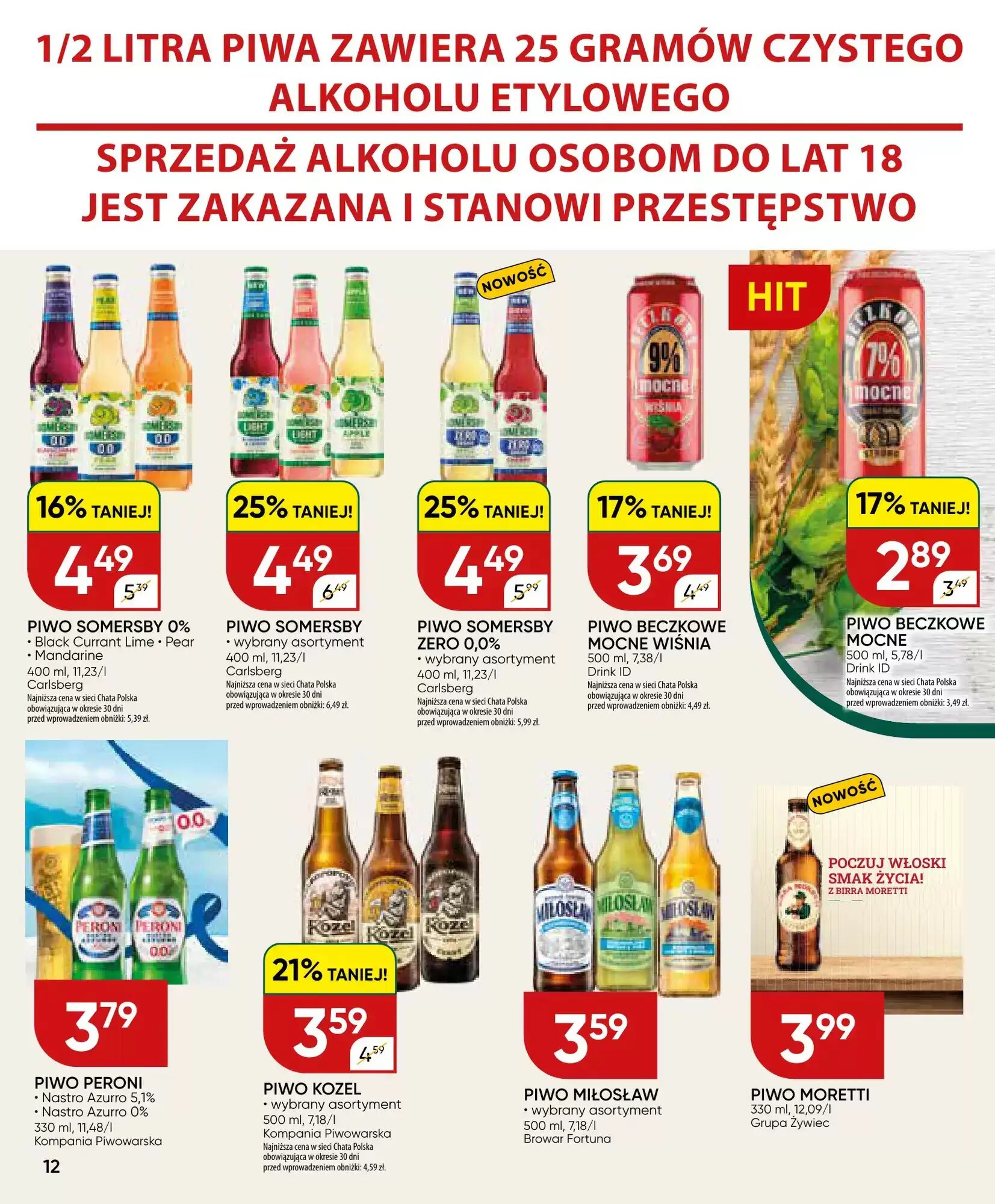 Gazetka promocyjna Chata Polska  ważna od 02.06.2026 - Strona 12.