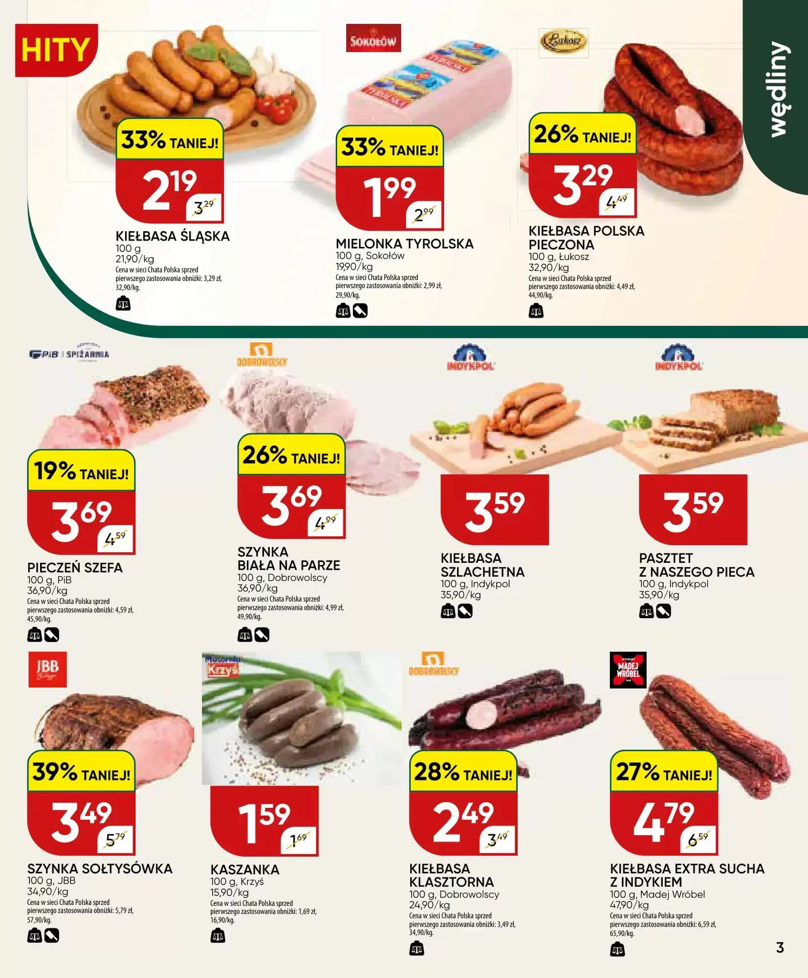 Gazetka promocyjna Chata Polska  ważna od 02.06.2026 - Strona 3.