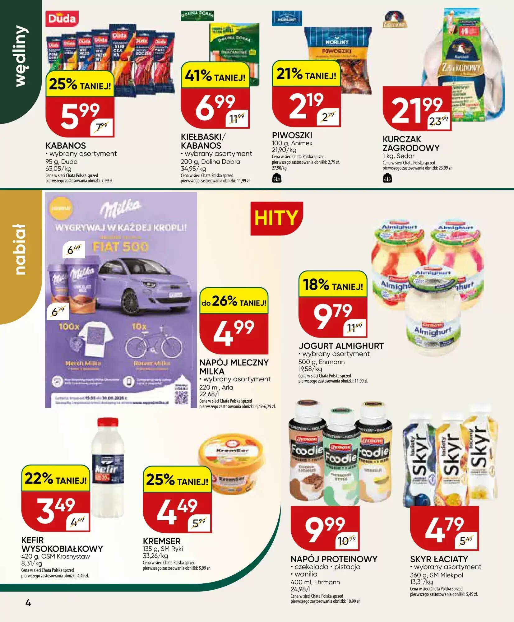 Gazetka promocyjna Chata Polska  ważna od 02.06.2026 - Strona 4.