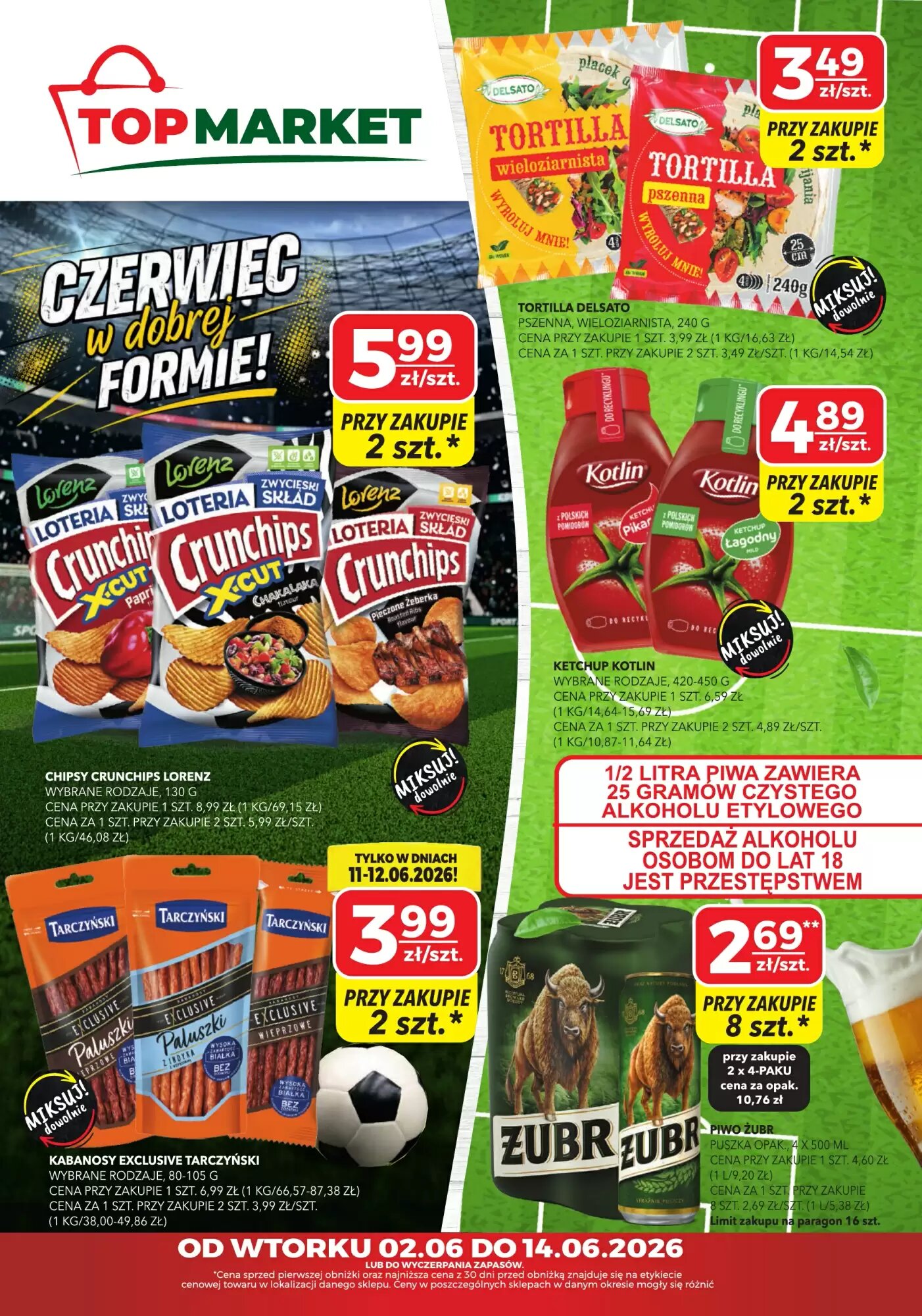 Gazetka promocyjna Top Market  ważna od 02.06.2026 - Strona 1.