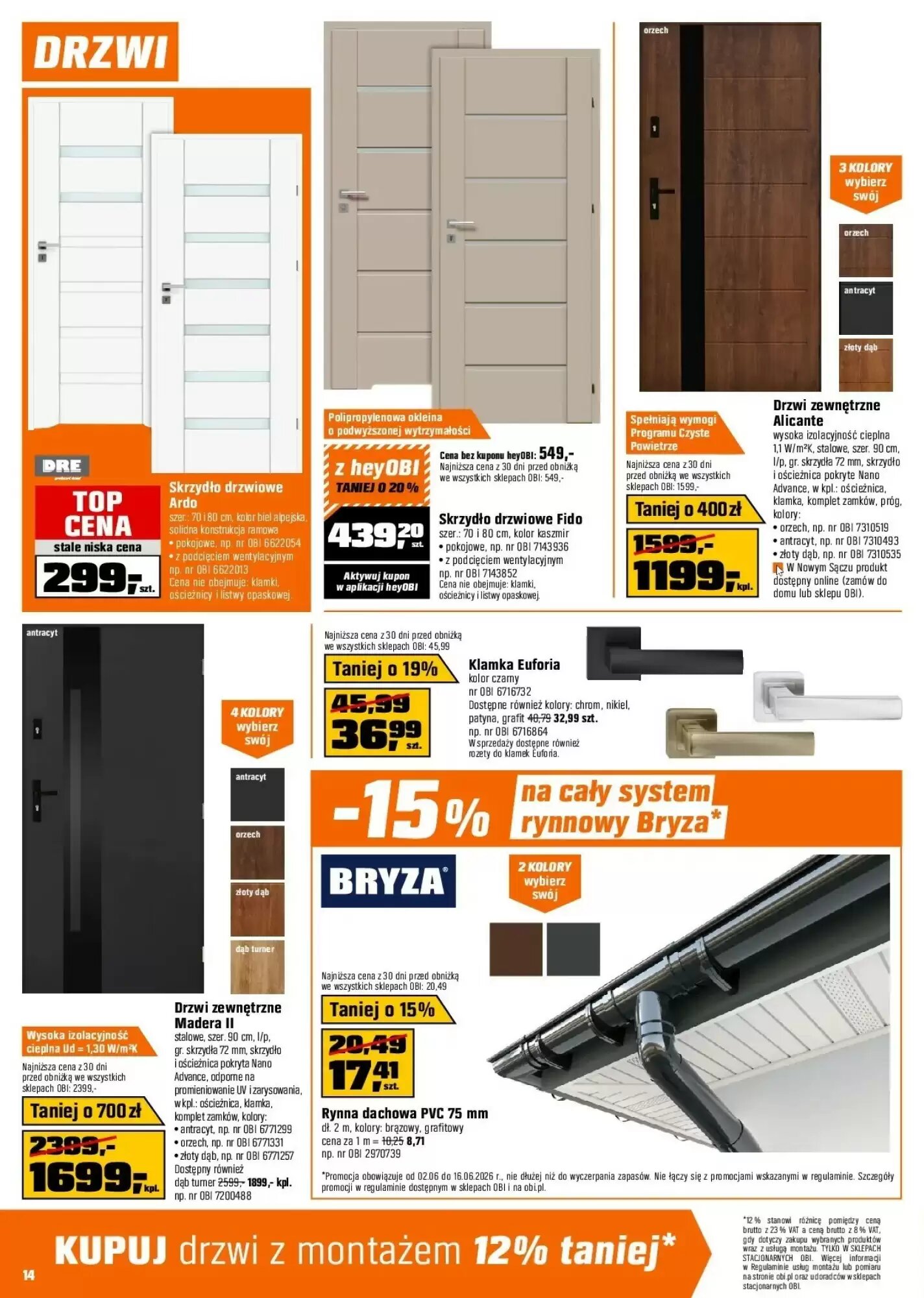 Gazetka promocyjna OBI  ważna od 02.06.2026 - Strona 14.