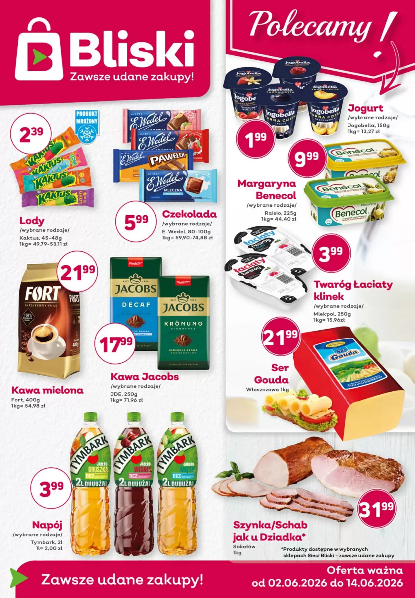 Gazetka promocyjna Bliski  ważna od 02.06.2026 - Strona 1.