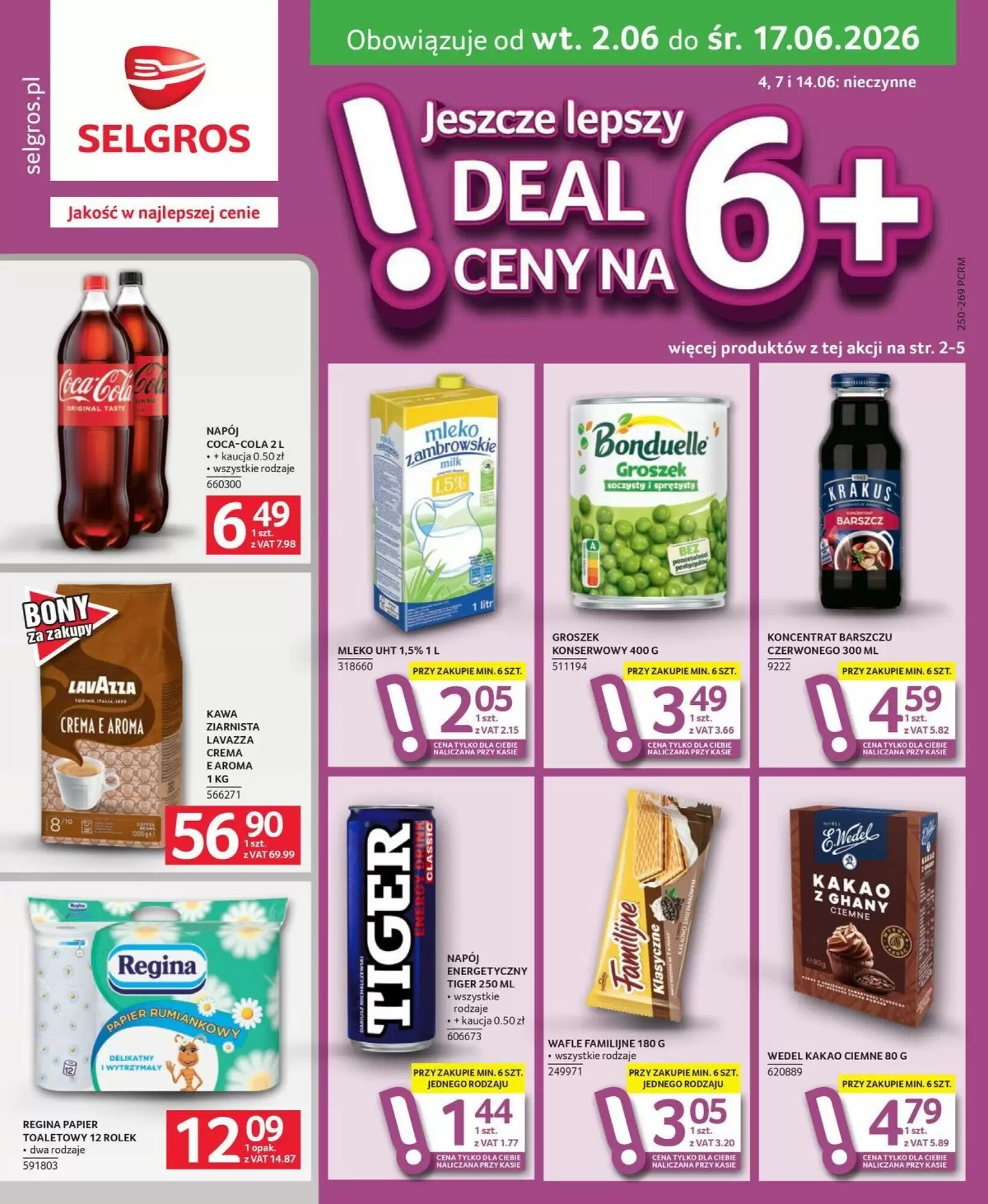 Gazetka promocyjna Selgros  ważna od 02.06.2026 - Strona 1.