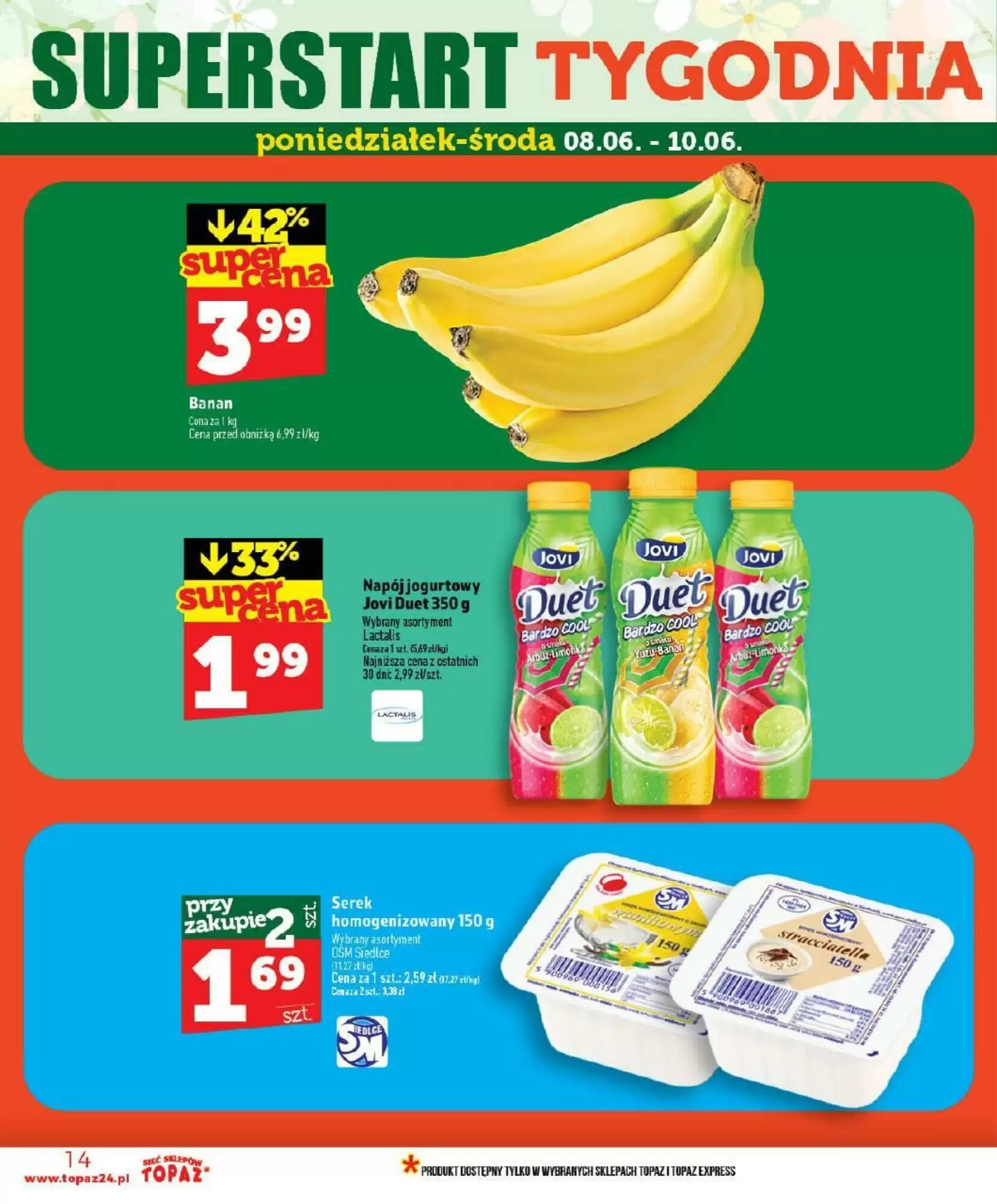 Gazetka promocyjna Topaz  ważna od 03.06.2026 - Strona 14.