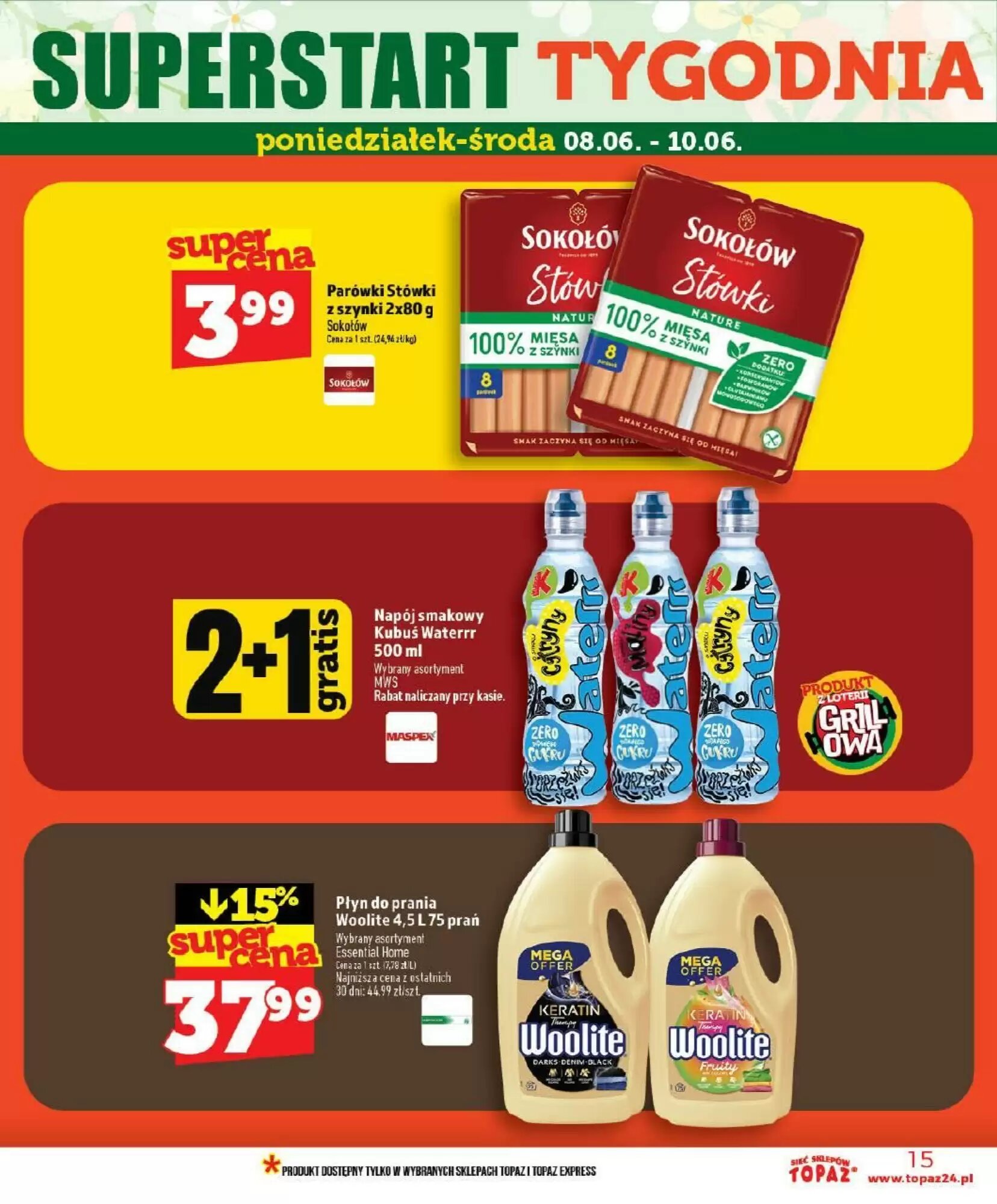Gazetka promocyjna Topaz  ważna od 03.06.2026 - Strona 15.