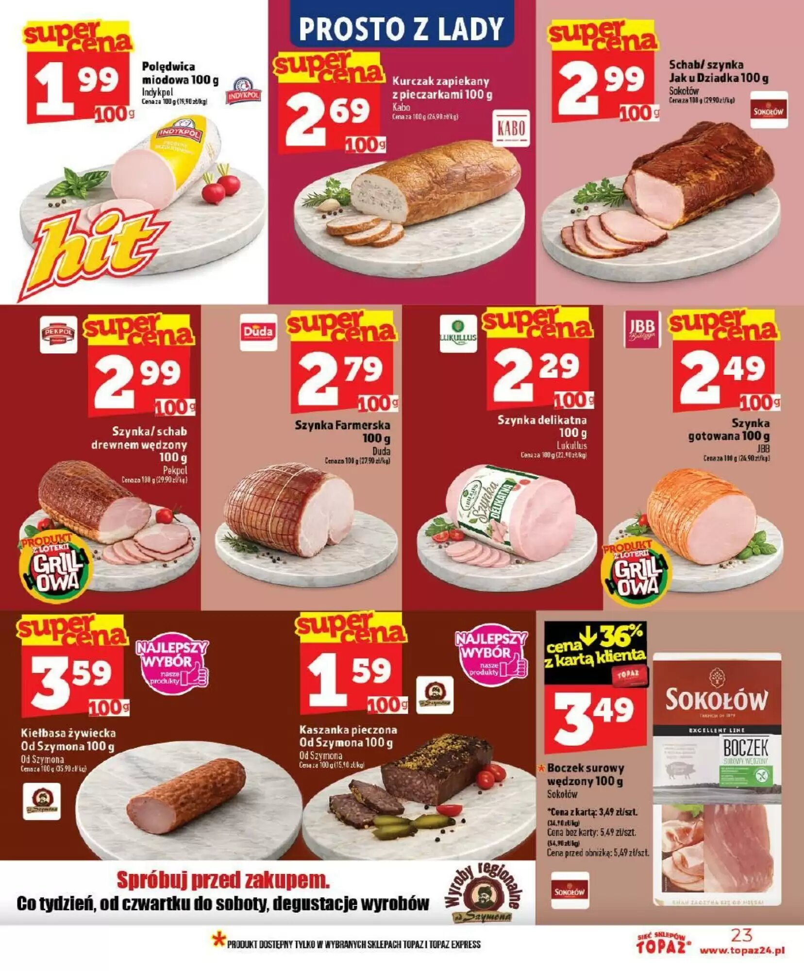 Gazetka promocyjna Topaz  ważna od 03.06.2026 - Strona 23.