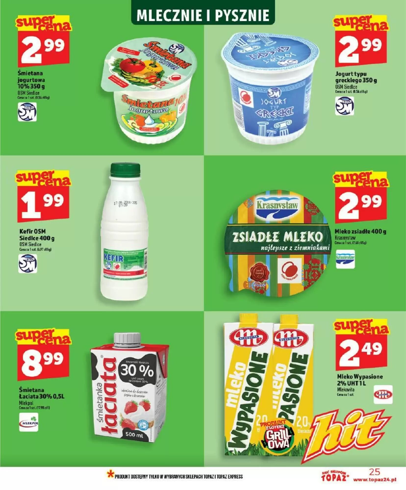 Gazetka promocyjna Topaz  ważna od 03.06.2026 - Strona 25.