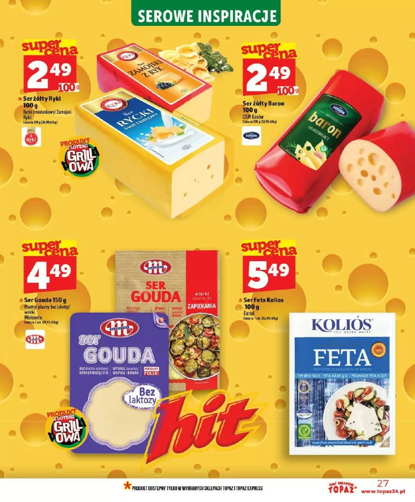 Gazetka promocyjna Topaz  ważna od 03.06.2026 - Strona 27.