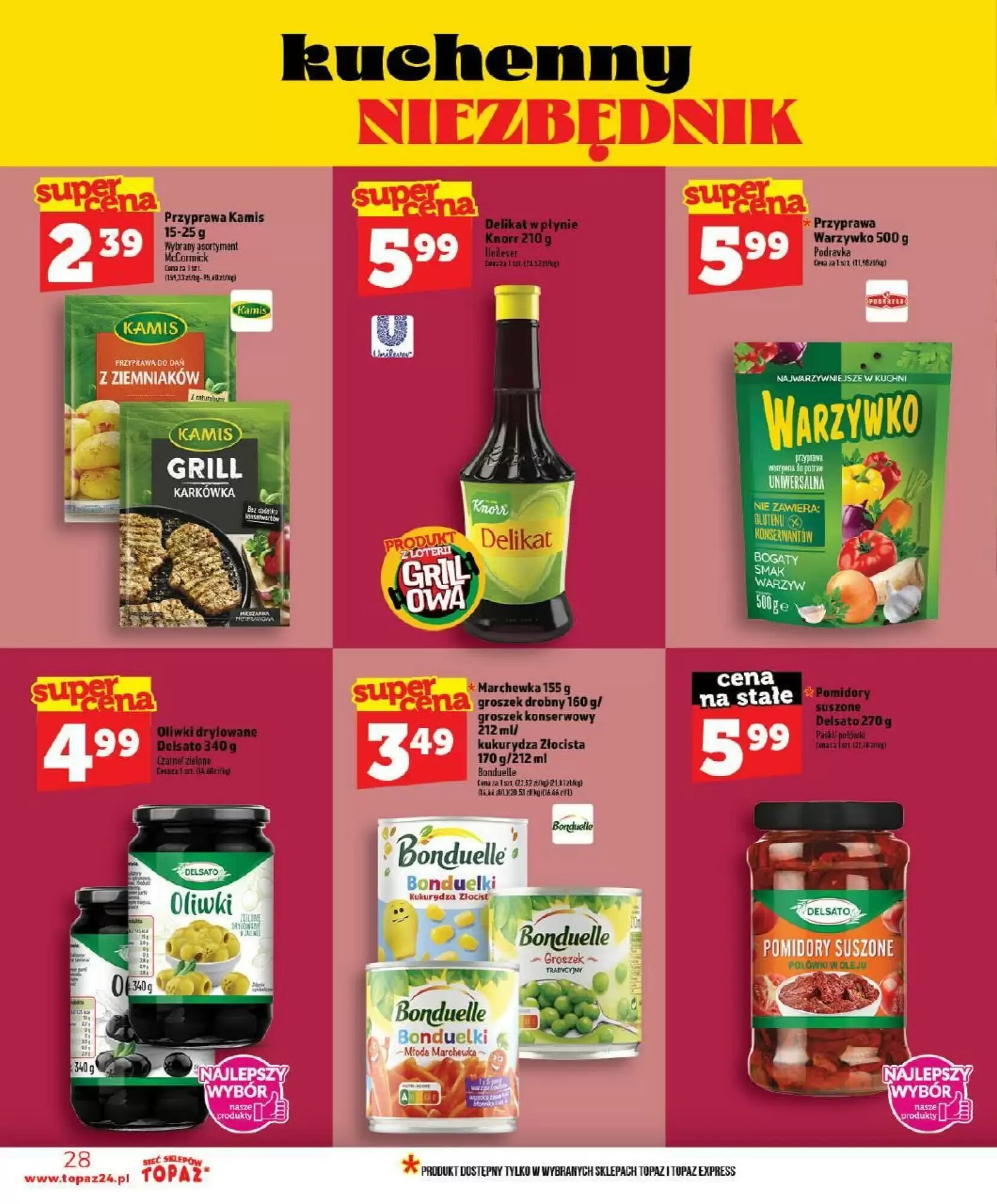 Gazetka promocyjna Topaz  ważna od 03.06.2026 - Strona 28.