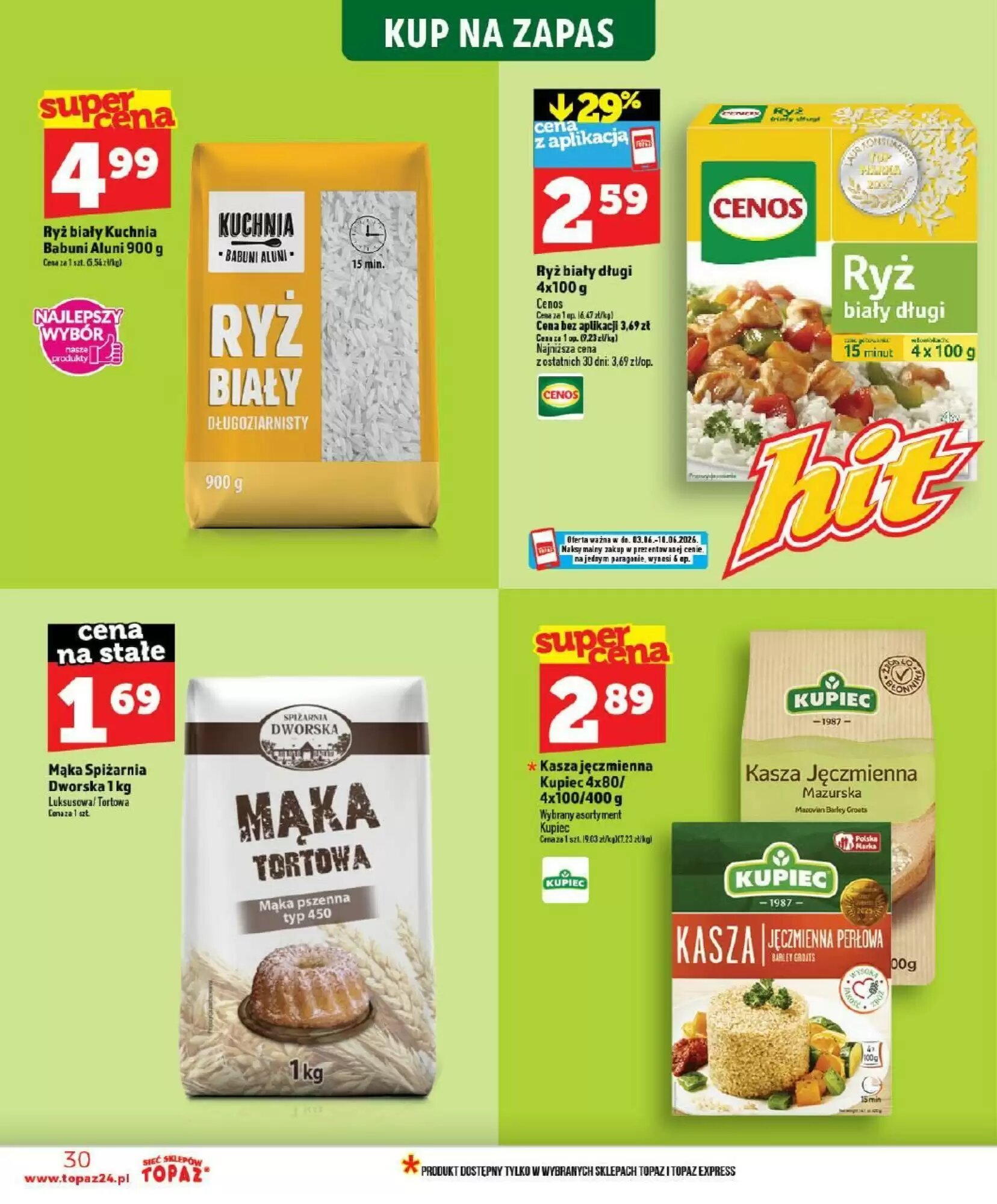 Gazetka promocyjna Topaz  ważna od 03.06.2026 - Strona 30.