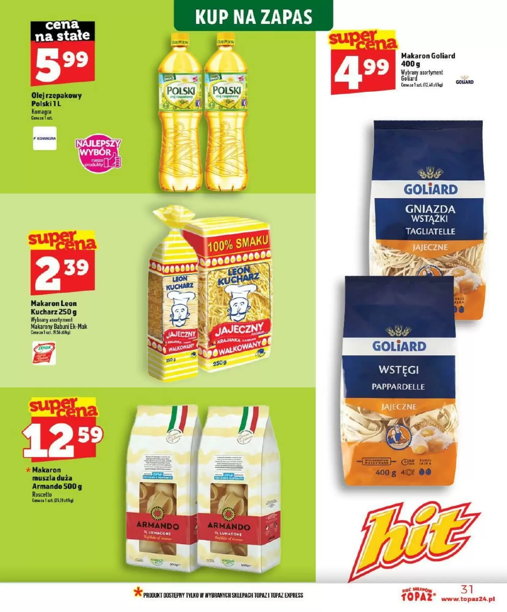 Gazetka promocyjna Topaz  ważna od 03.06.2026 - Strona 31.