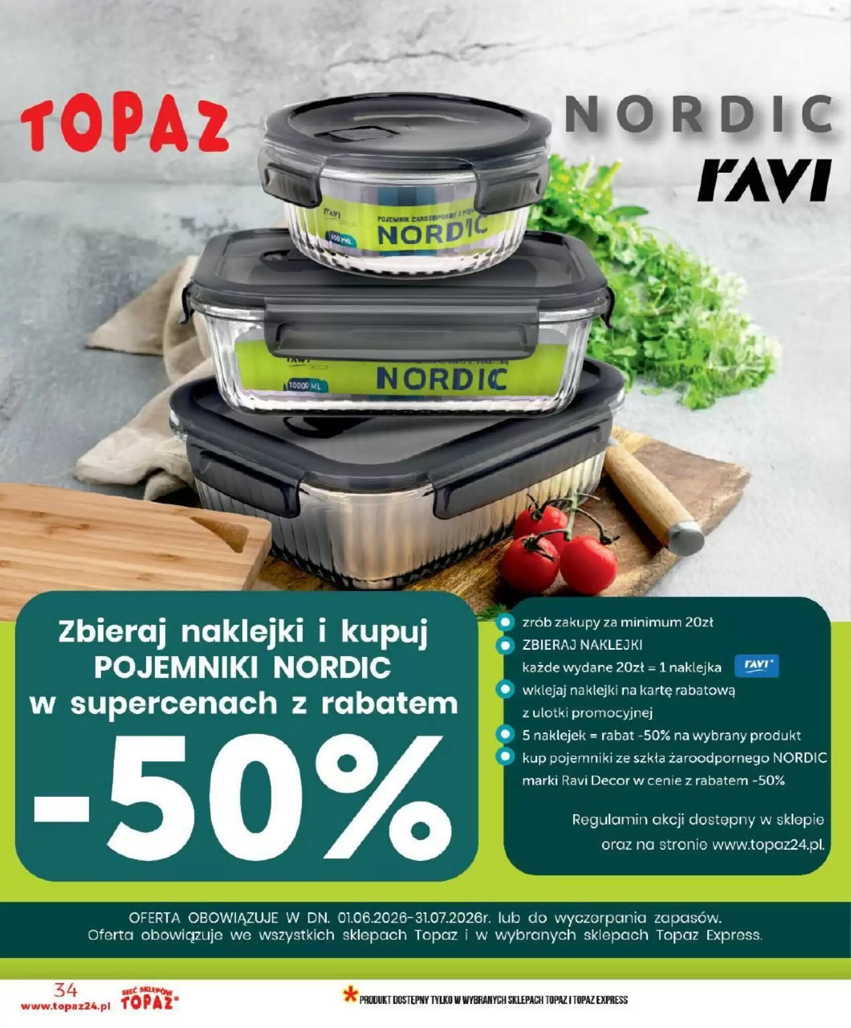 Gazetka promocyjna Topaz  ważna od 03.06.2026 - Strona 34.