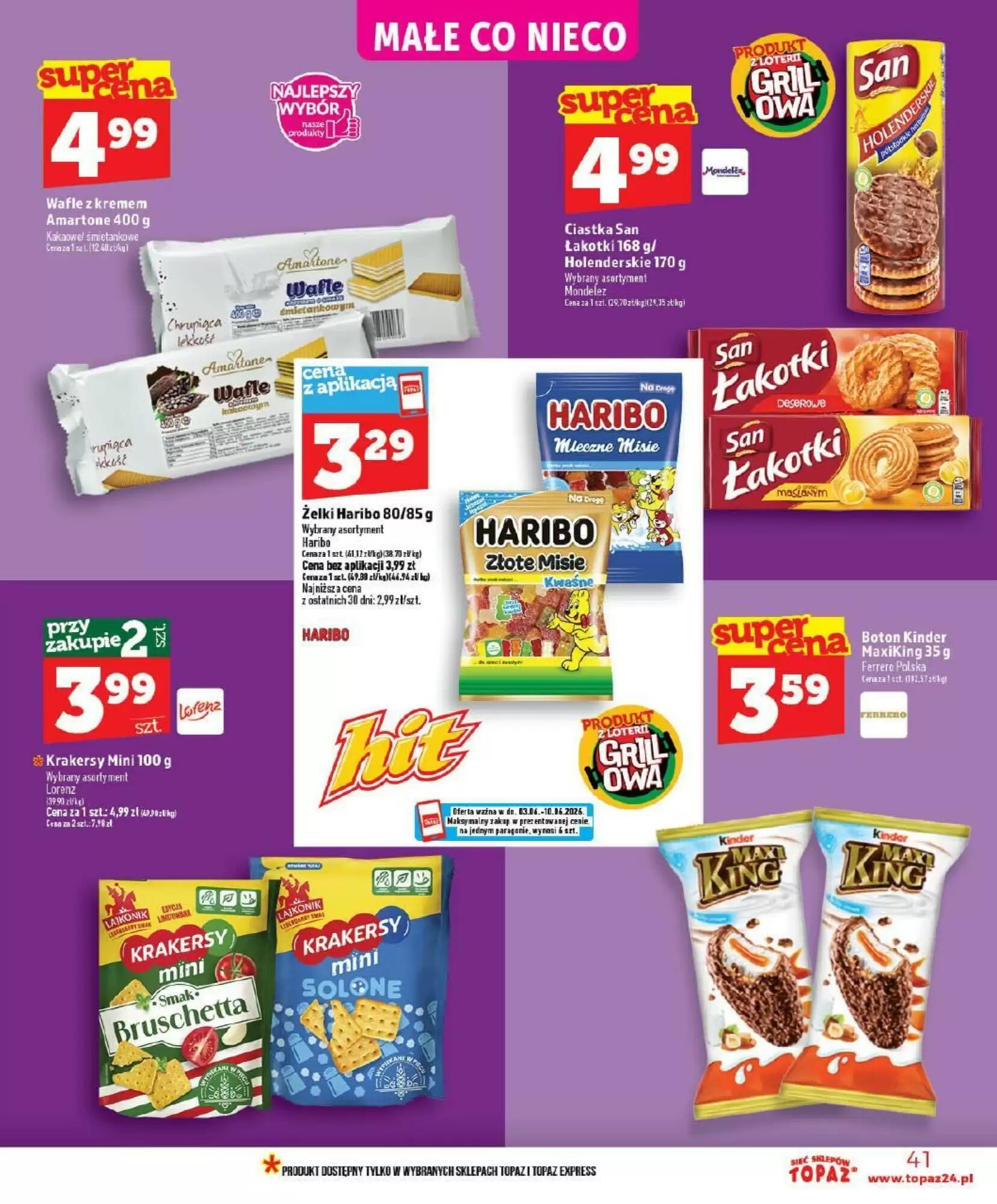 Gazetka promocyjna Topaz  ważna od 03.06.2026 - Strona 41.