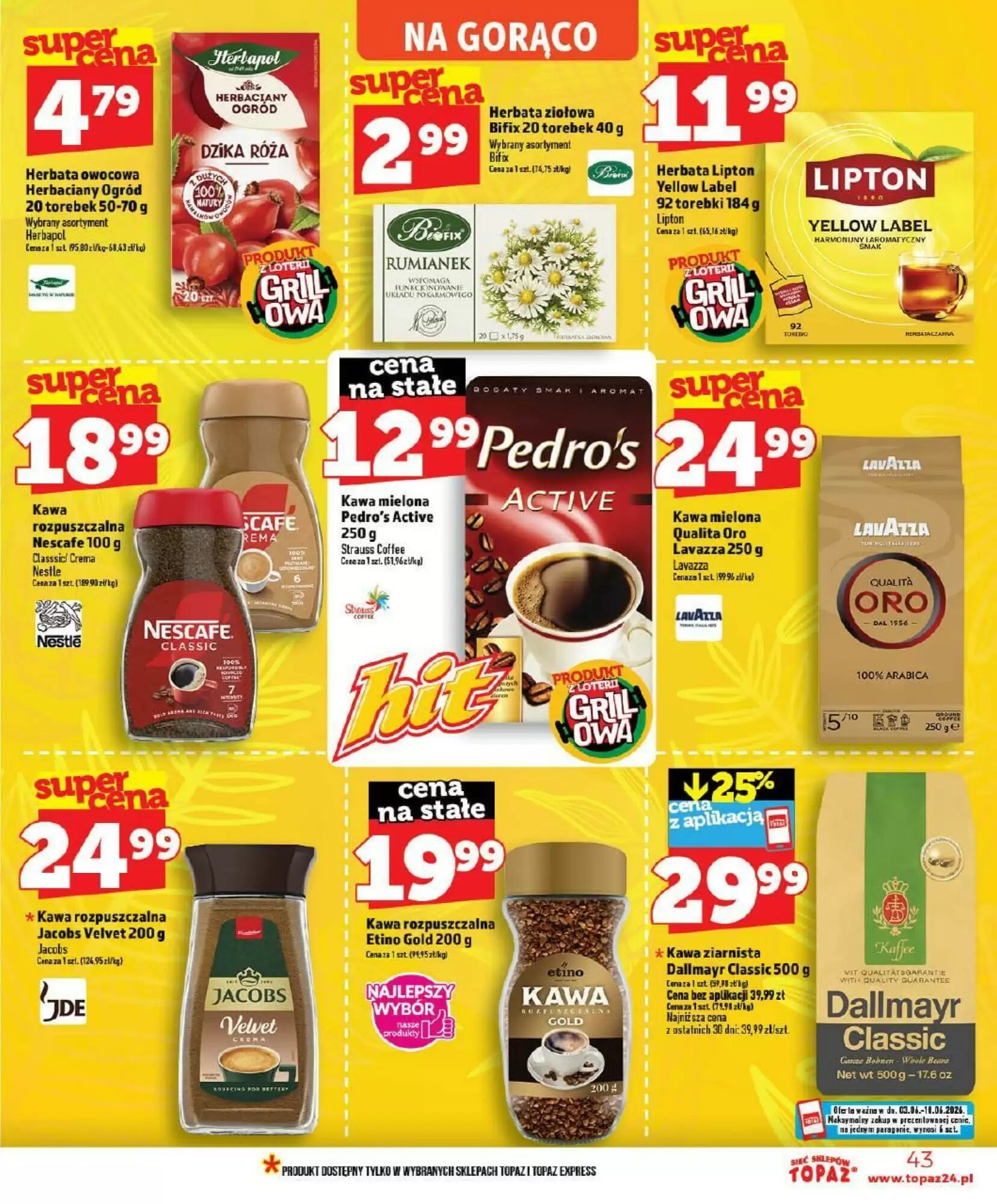 Gazetka promocyjna Topaz  ważna od 03.06.2026 - Strona 43.