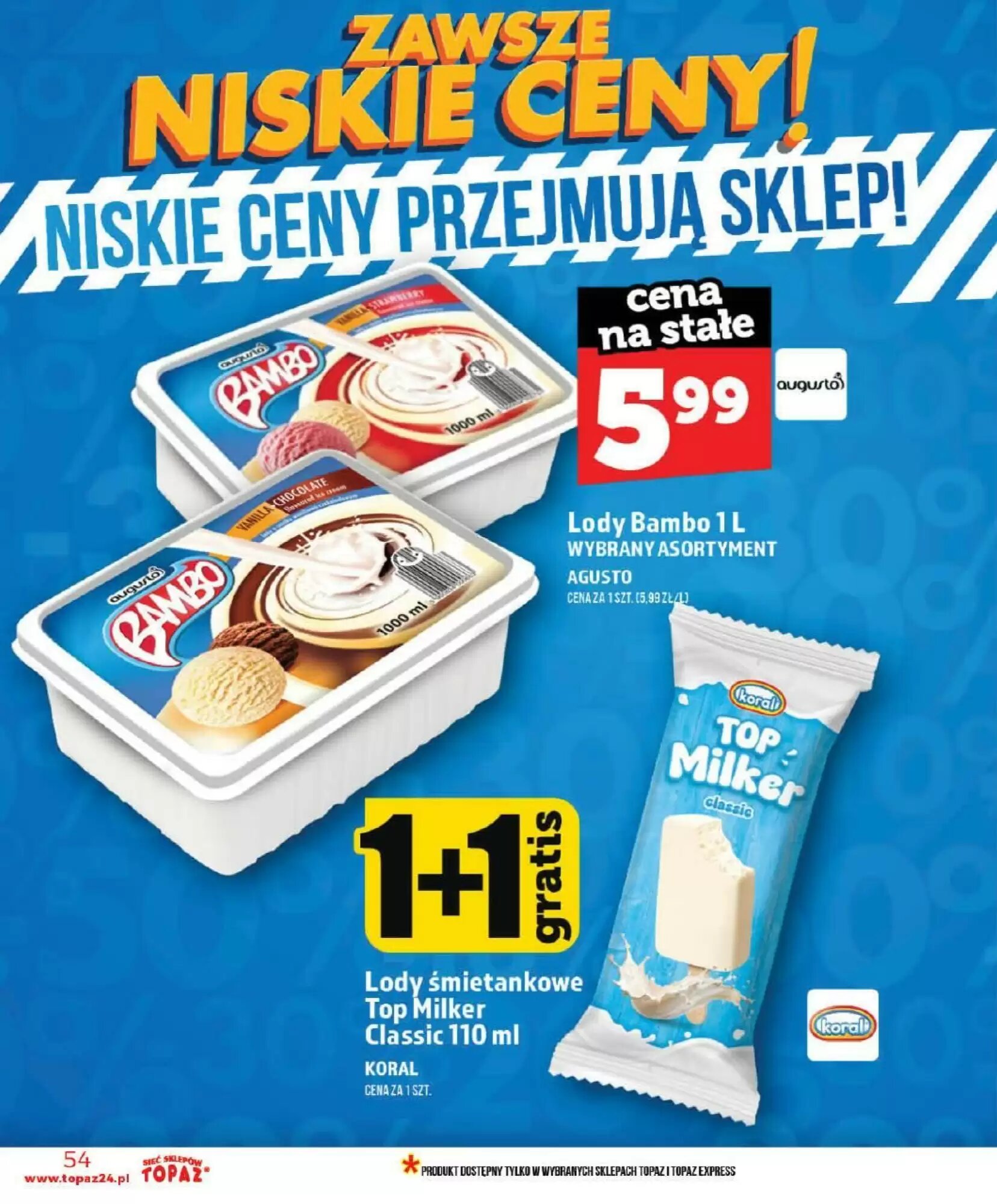 Gazetka promocyjna Topaz  ważna od 03.06.2026 - Strona 54.