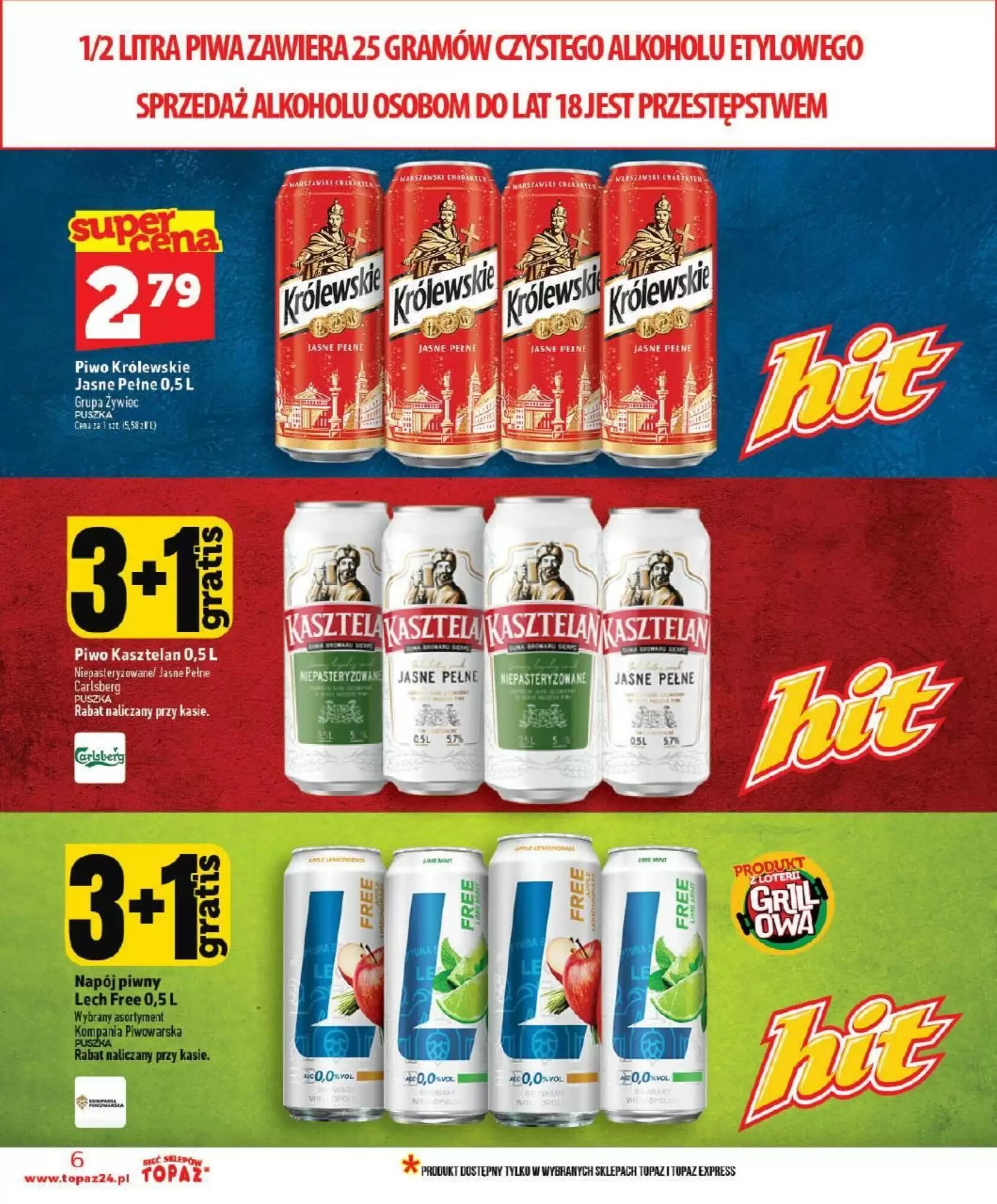 Gazetka promocyjna Topaz  ważna od 03.06.2026 - Strona 6.