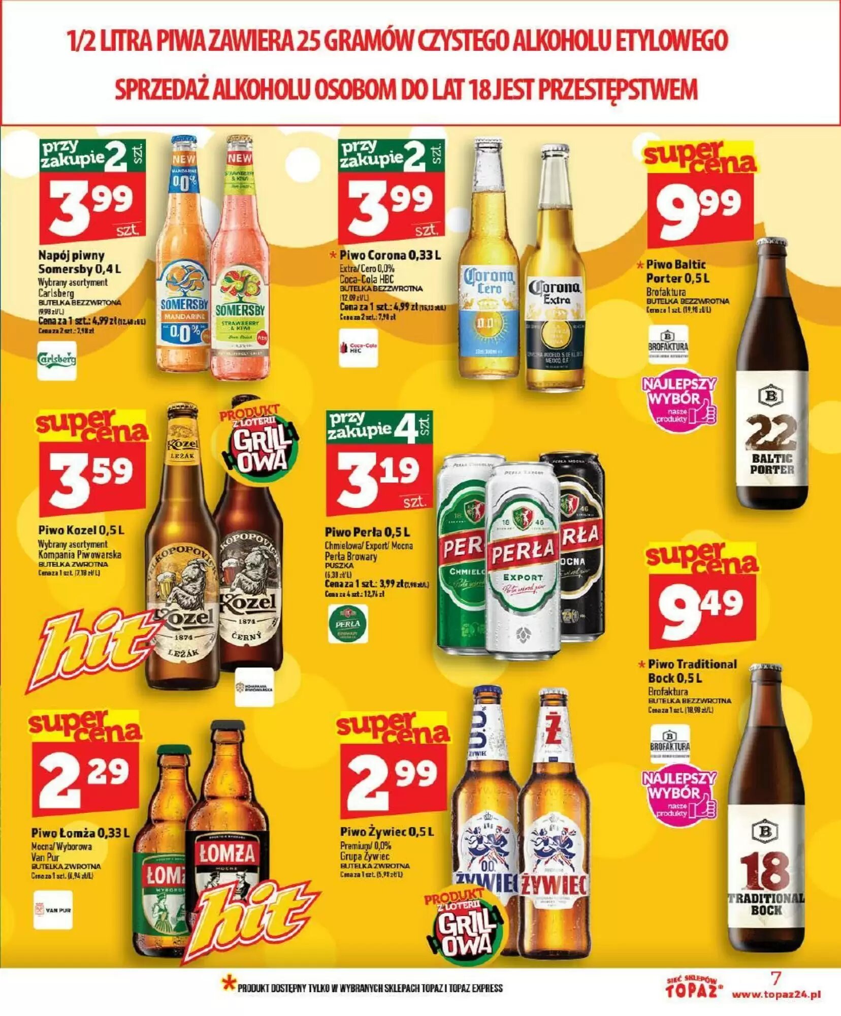 Gazetka promocyjna Topaz  ważna od 03.06.2026 - Strona 7.