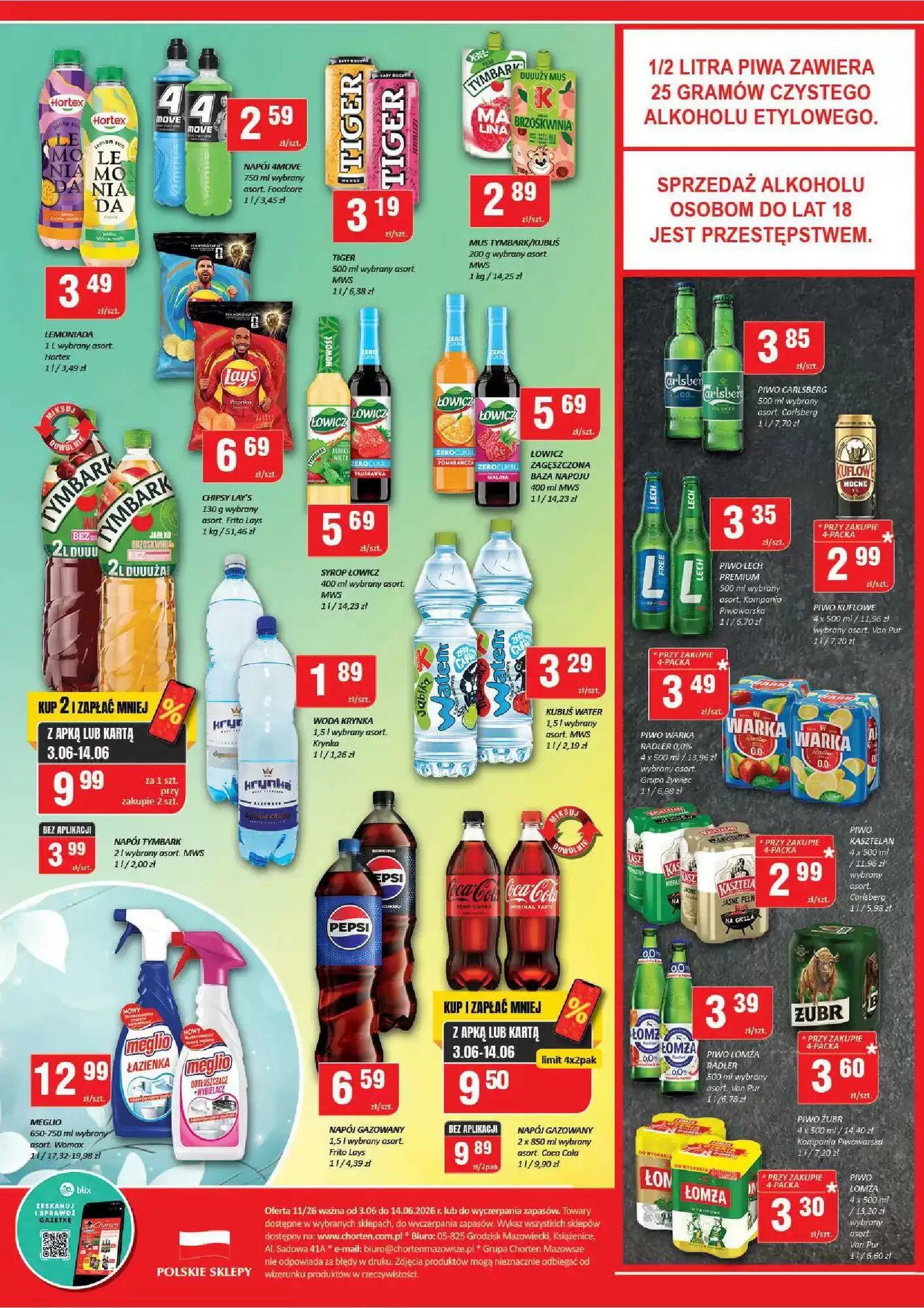 Gazetka promocyjna Chorten  ważna od 03.06.2026 - Strona 4.