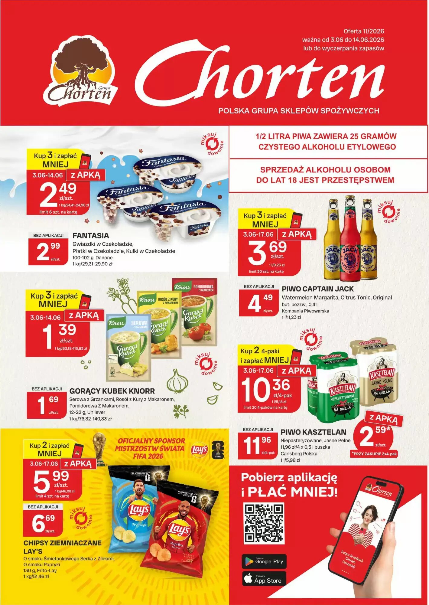Gazetka promocyjna Chorten  ważna od 03.06.2026 - Strona 1.