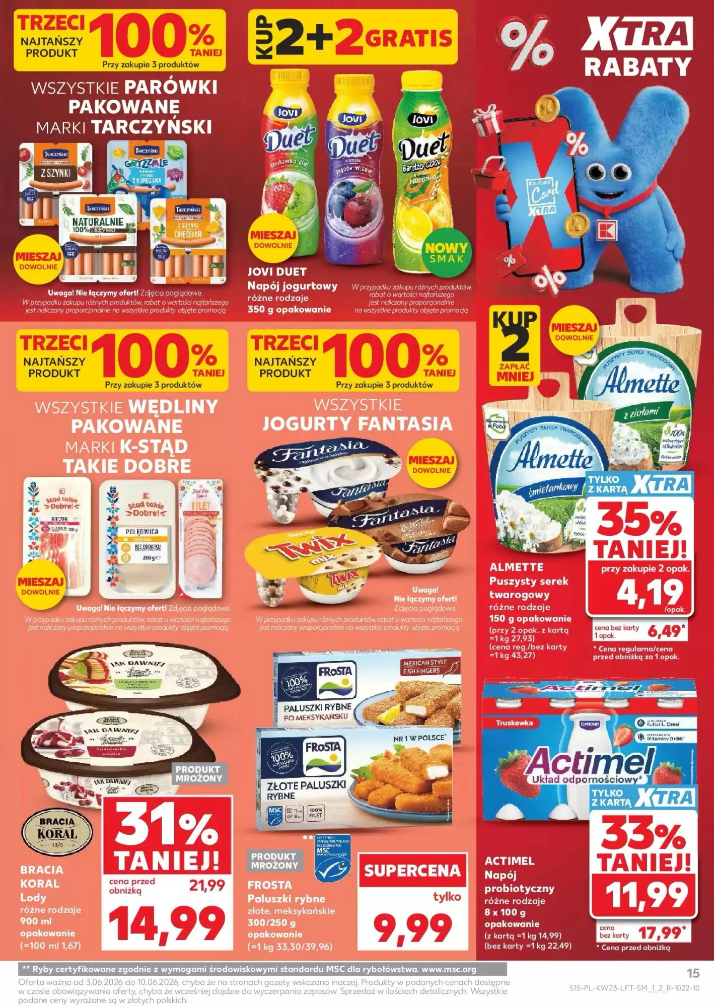 Gazetka promocyjna Kaufland  ważna od 03.06.2026 - Strona 15.