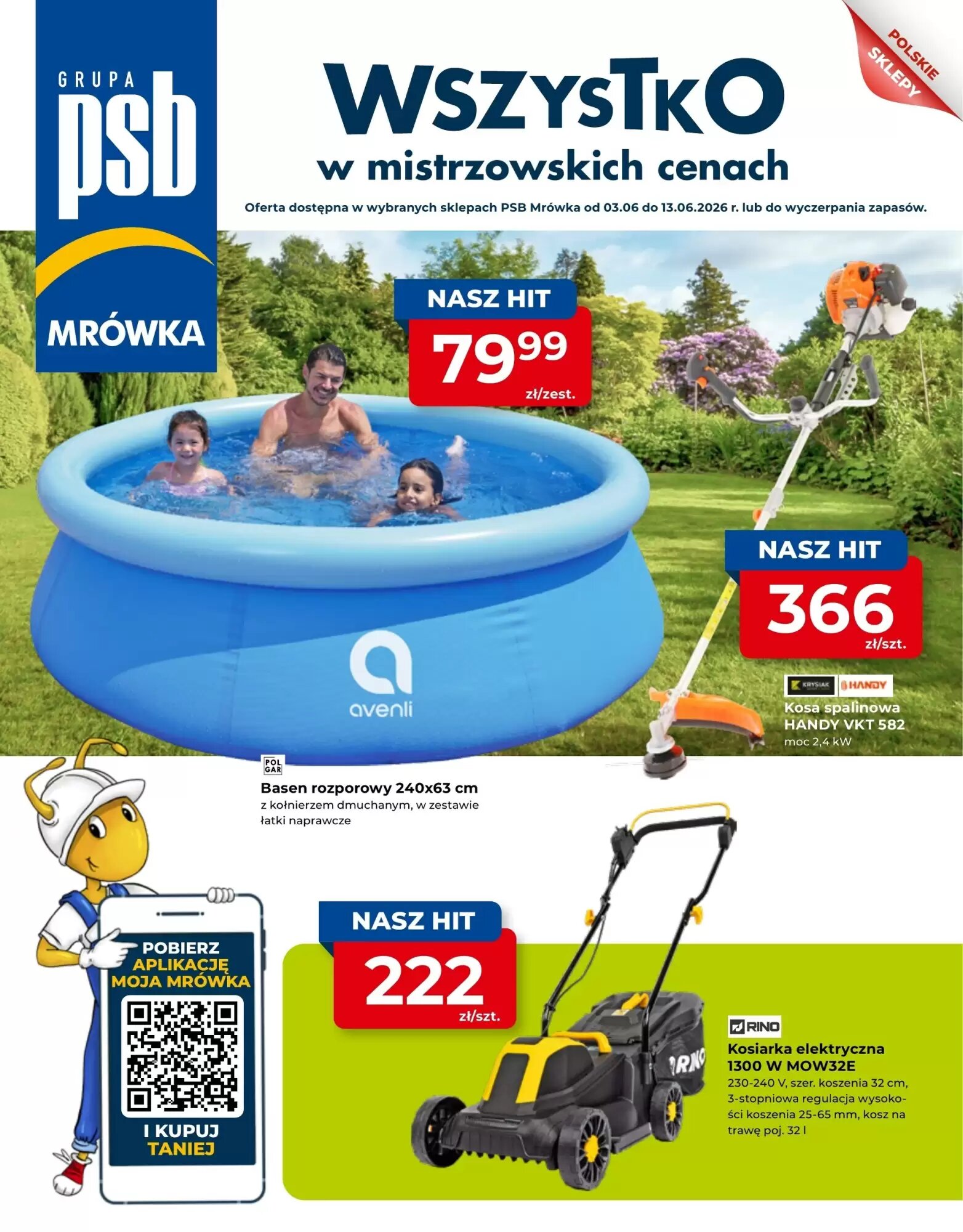 Gazetka promocyjna Mrówka  ważna od 03.06.2026 - Strona 1.