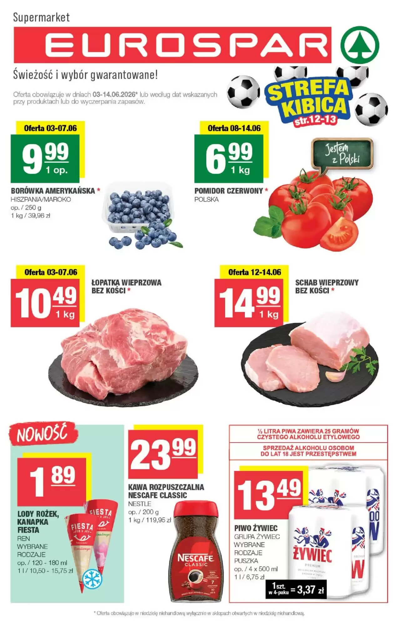 Gazetka promocyjna Eurospar  ważna od 03.06.2026 - Strona 1.