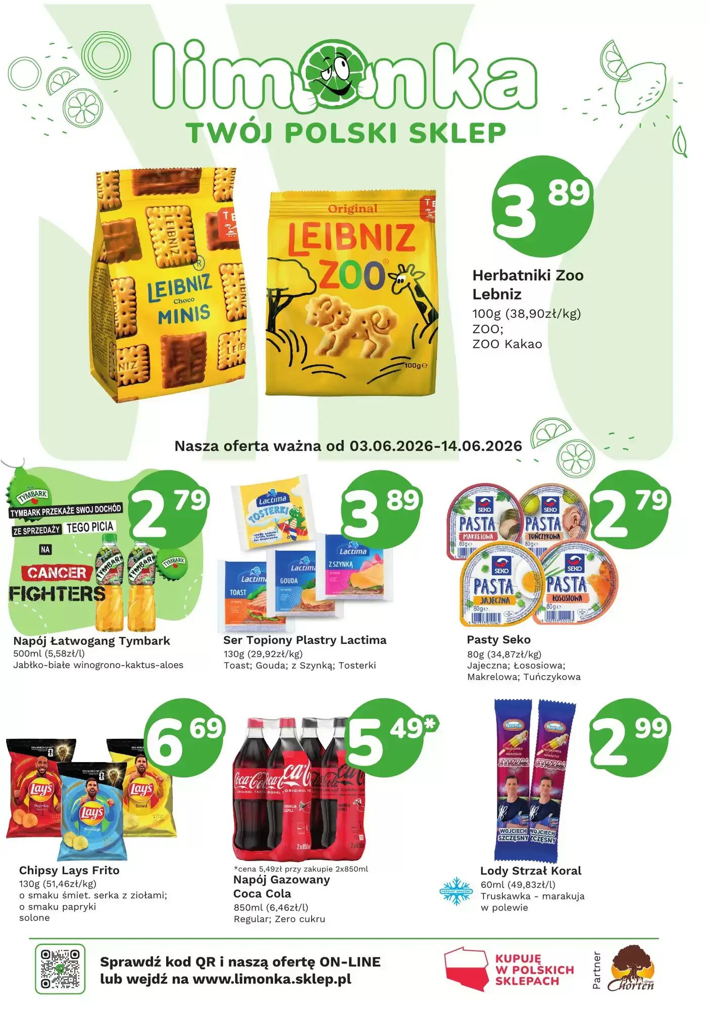 Gazetka promocyjna Limonka  ważna od 03.06.2026 - Strona 1.