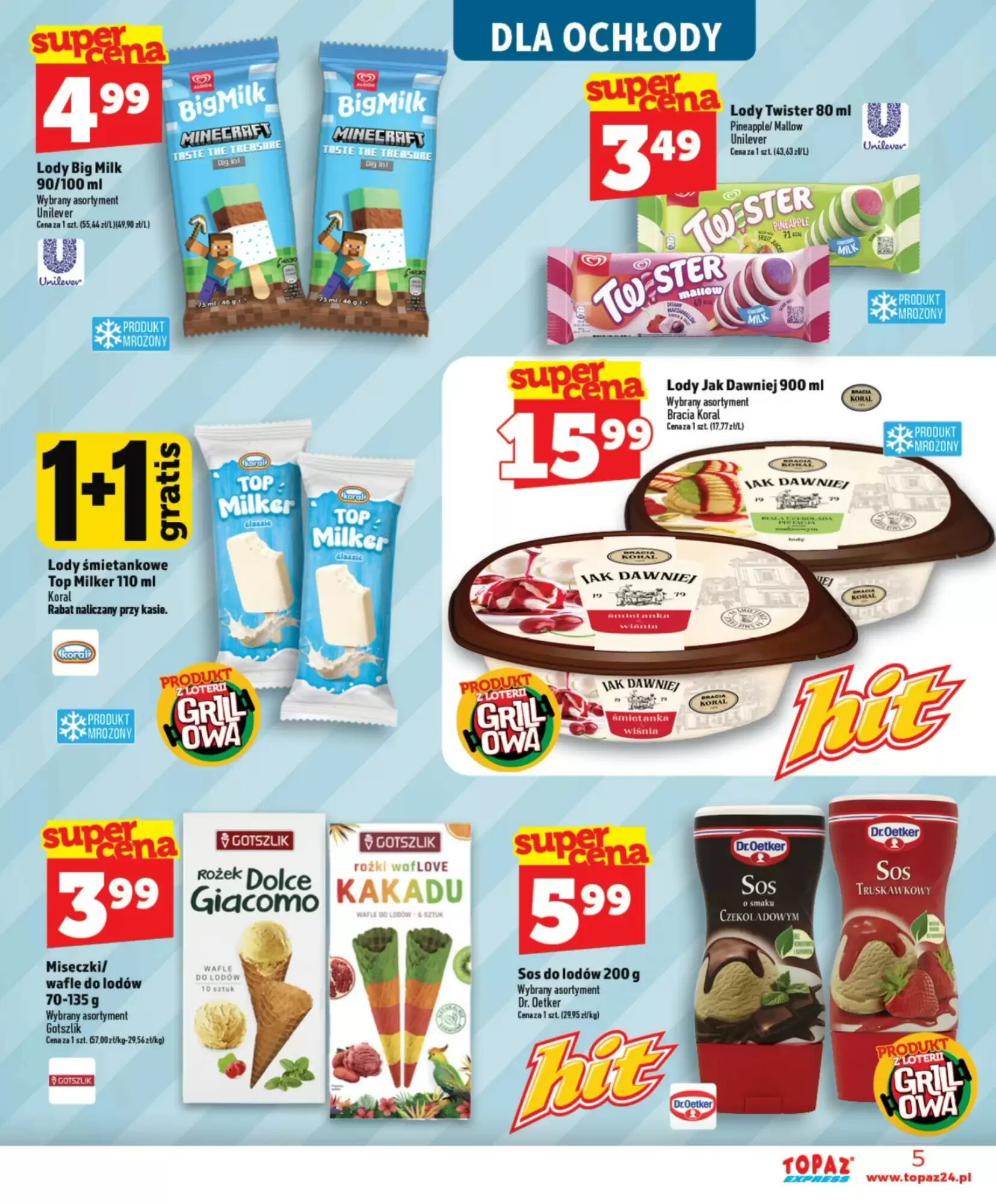 Gazetka promocyjna Topaz Express  ważna od 03.06.2026 - Strona 5.