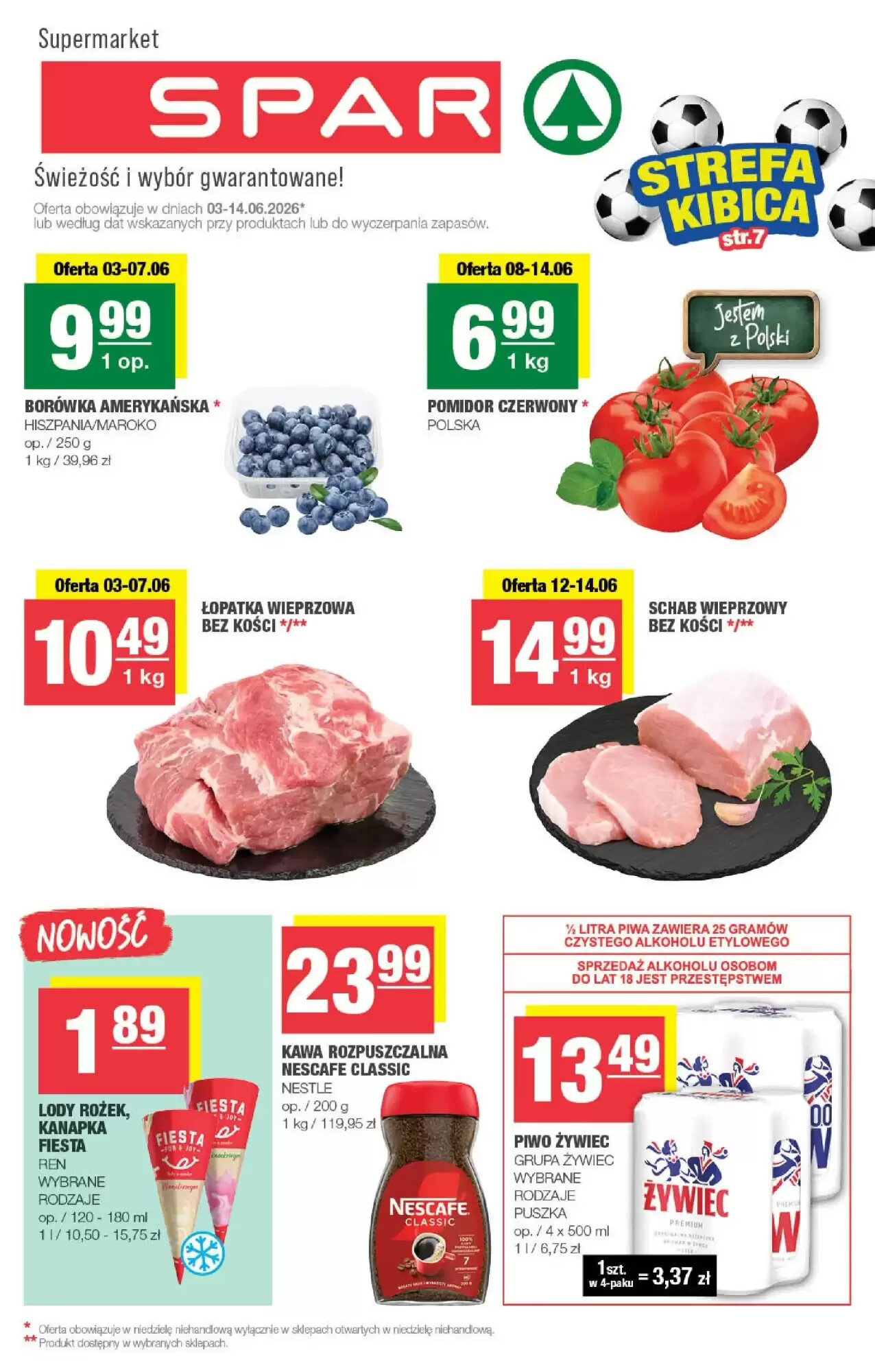 Gazetka promocyjna Spar  ważna od 03.06.2026 - Strona 1.