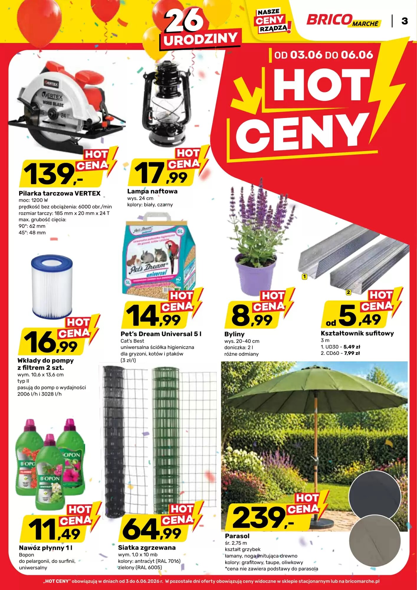 Gazetka promocyjna Bricomarche  ważna od 03.06.2026 - Strona 3.