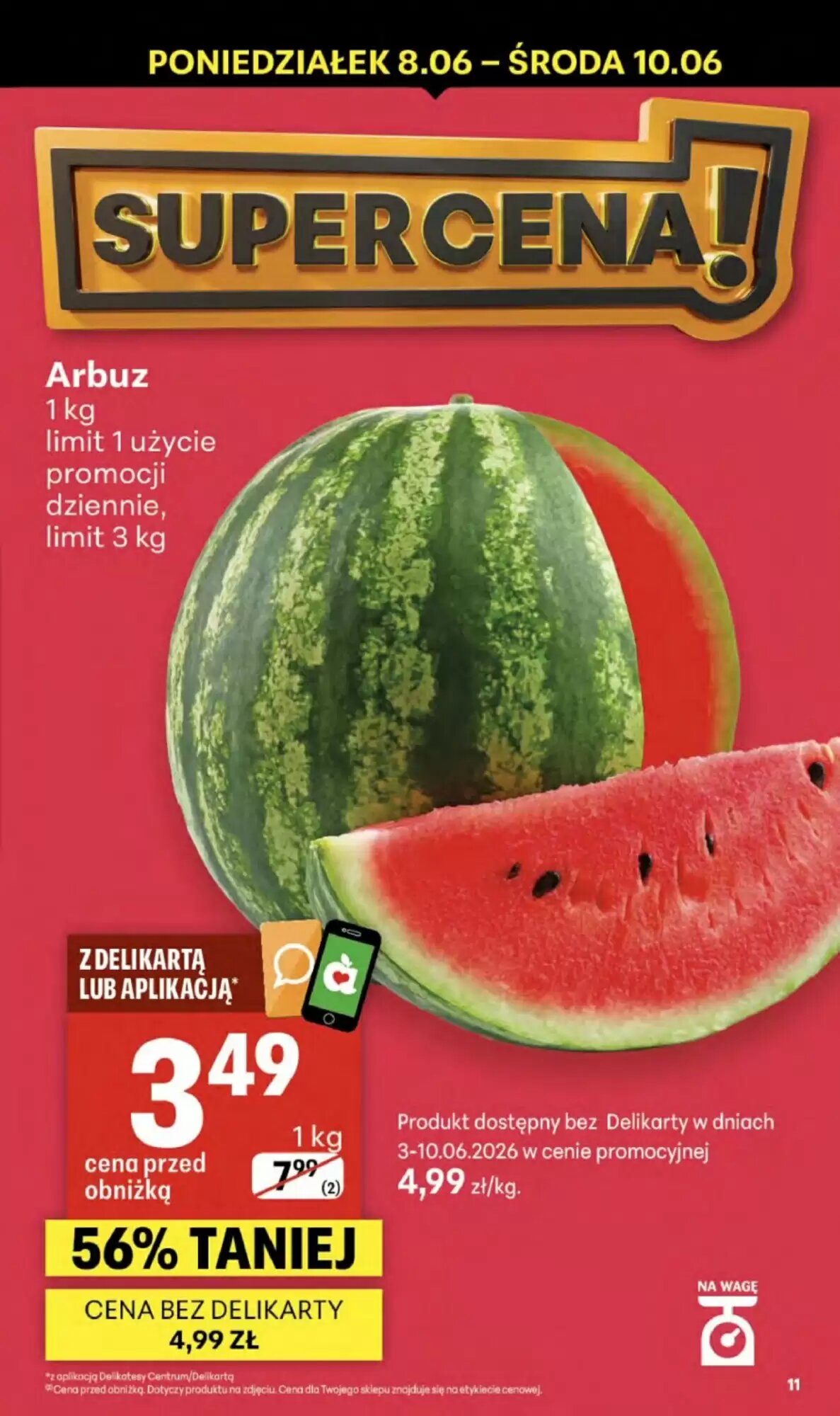 Gazetka promocyjna Delikatesy Centrum  ważna od 03.06.2026 - Strona 11.