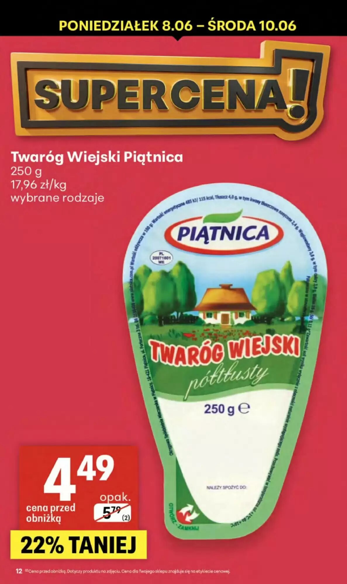 Gazetka promocyjna Delikatesy Centrum  ważna od 03.06.2026 - Strona 12.