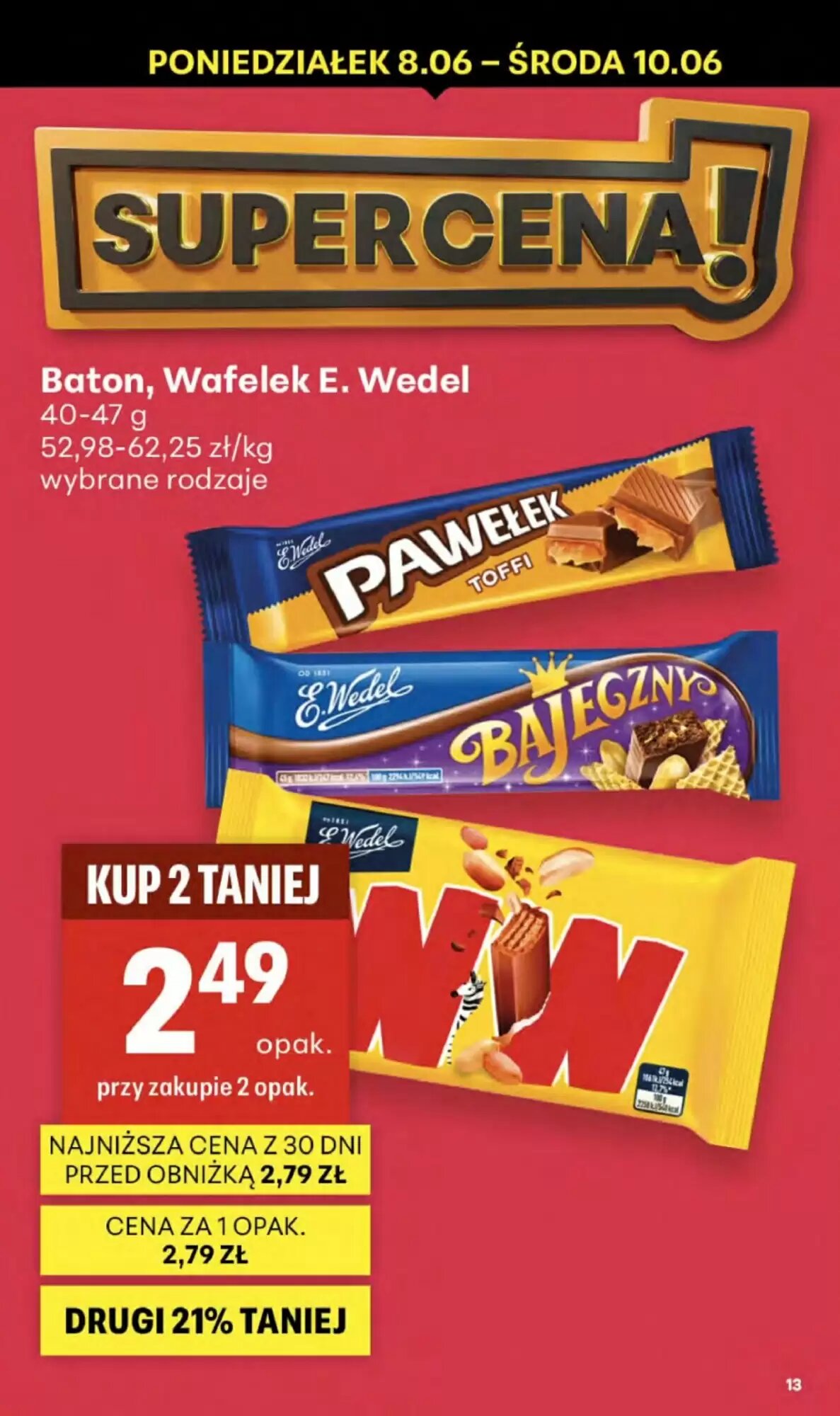 Gazetka promocyjna Delikatesy Centrum  ważna od 03.06.2026 - Strona 13.