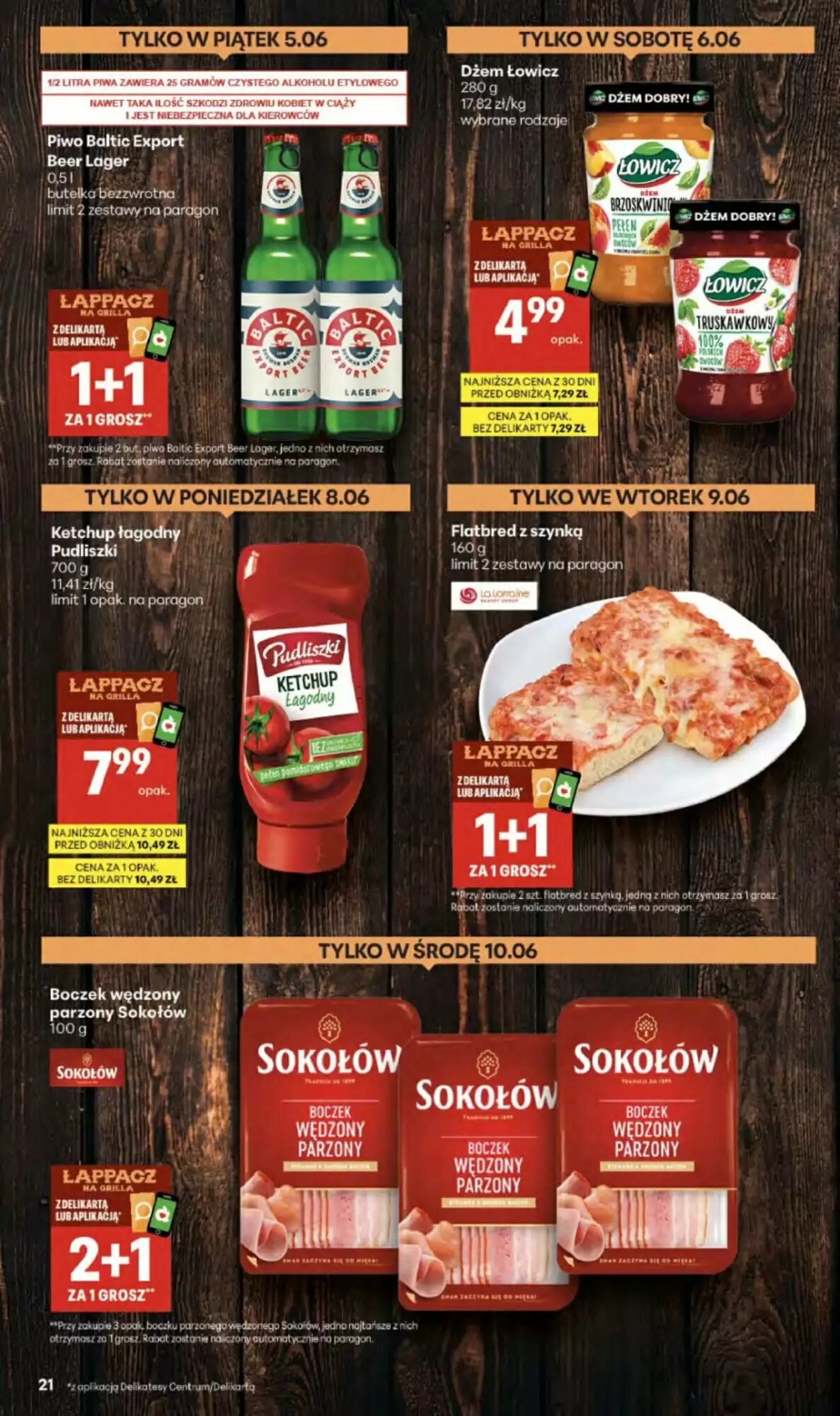 Gazetka promocyjna Delikatesy Centrum  ważna od 03.06.2026 - Strona 21.