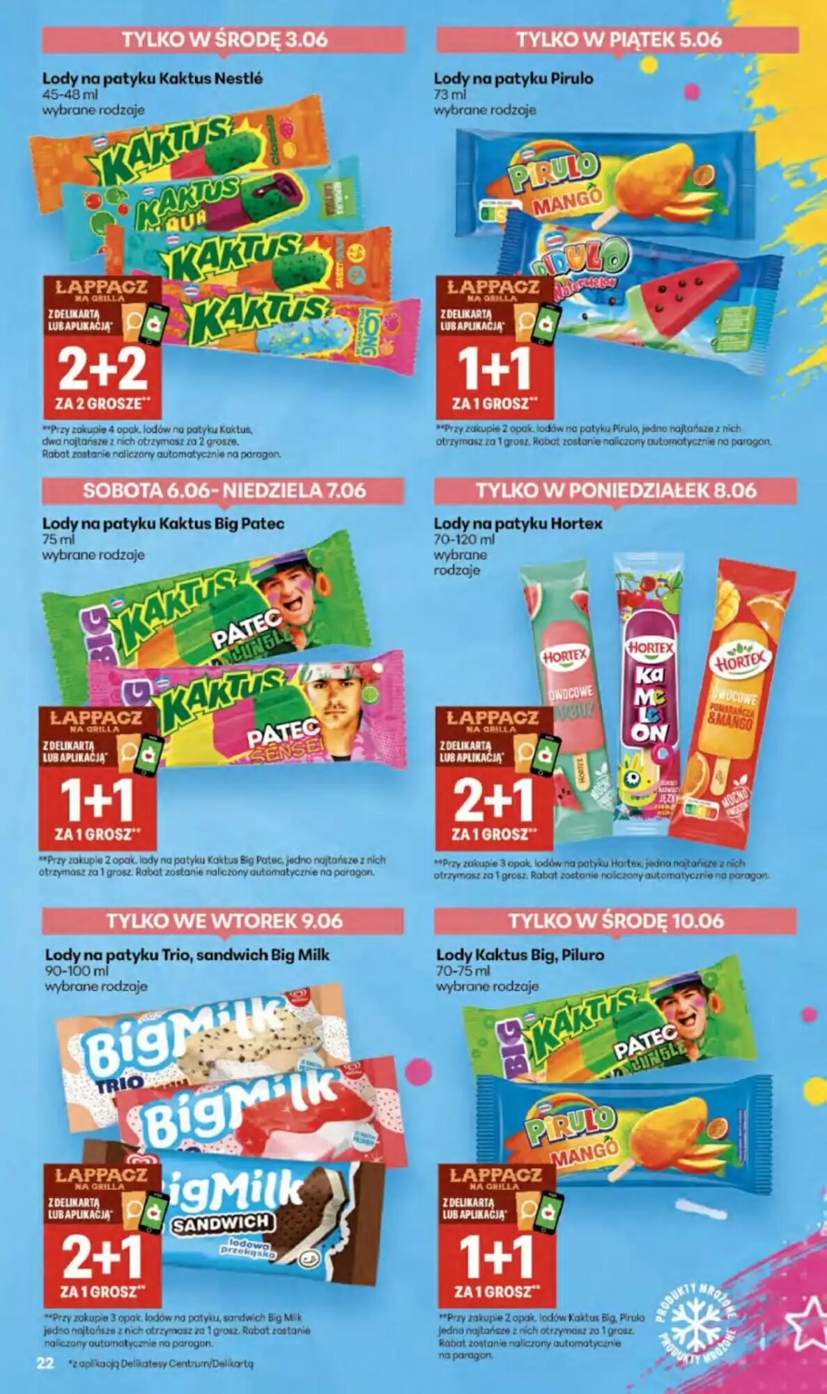 Gazetka promocyjna Delikatesy Centrum  ważna od 03.06.2026 - Strona 22.