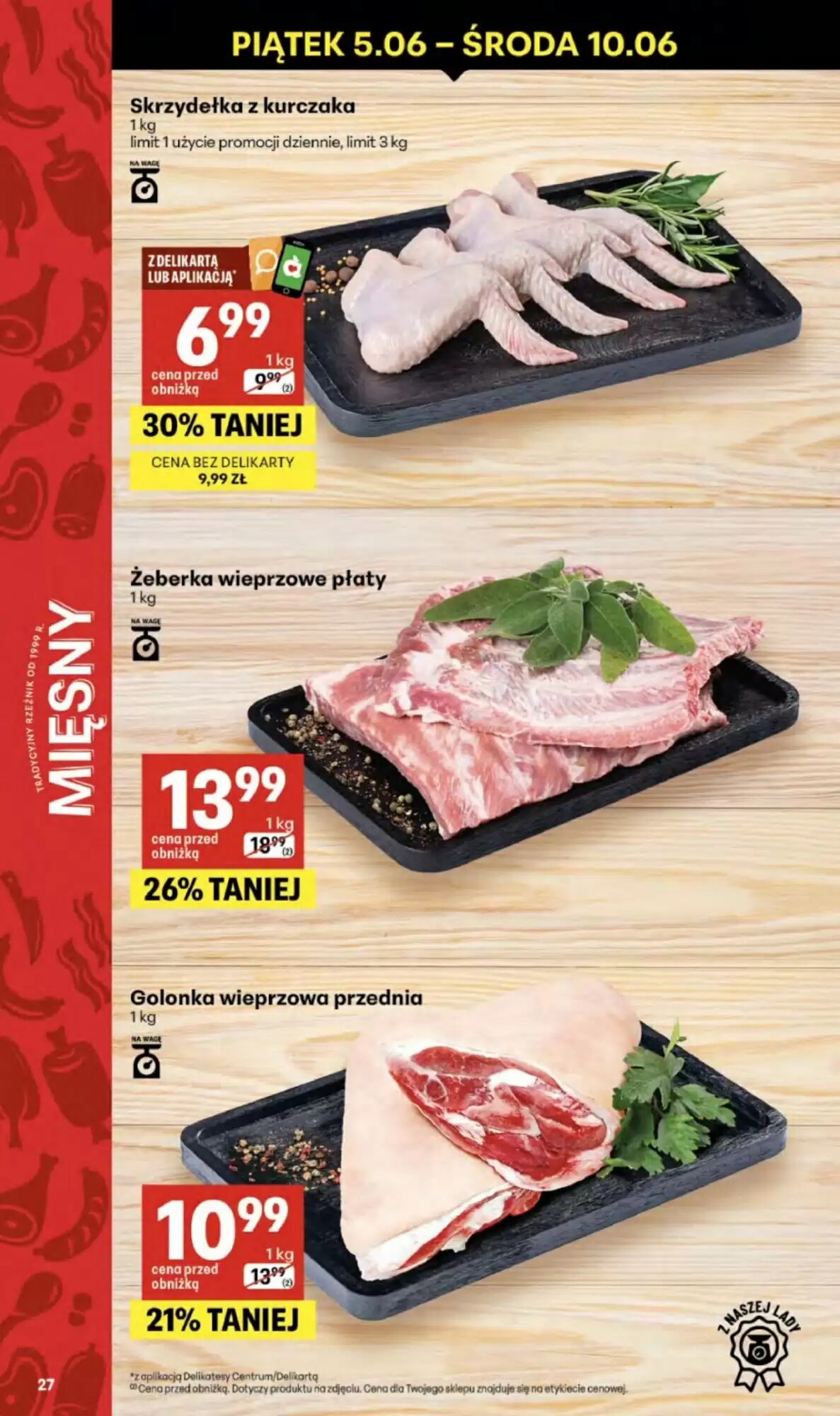 Gazetka promocyjna Delikatesy Centrum  ważna od 03.06.2026 - Strona 27.