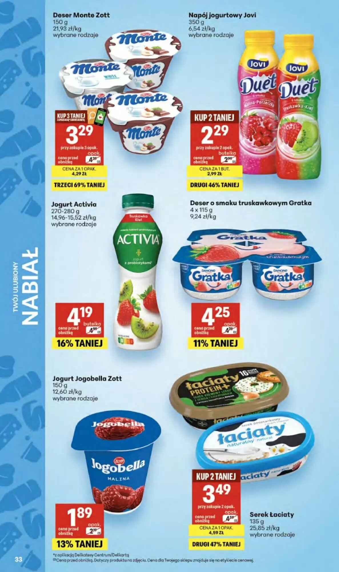 Gazetka promocyjna Delikatesy Centrum  ważna od 03.06.2026 - Strona 33.
