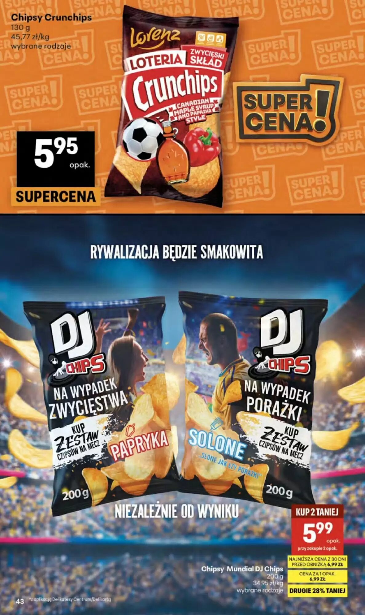 Gazetka promocyjna Delikatesy Centrum  ważna od 03.06.2026 - Strona 43.